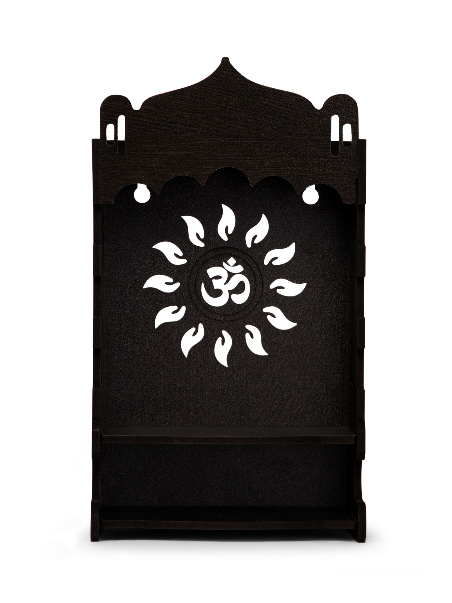 Kuber Industries Pooja Mandir | Pooja Stand for Home | Temple for Home and Office | Wall Mounted Home Temple | Pooja Mandir Stand for Home | Rudra Temple | Weinge