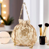 Potli Bags for Ladies & Girls | Women Shagun Pouches for Festive Seasons | Batwa Bag Bridal Purse With Embroidery -Cream