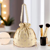 Potli Bags for Ladies & Girls | Women Shagun Pouches for Festive Seasons | Batwa Bag Bridal Purse With Moti Design - Golden