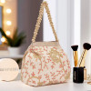Potli Bags for Ladies & Girls | Women Shagun Pouches for Festive Seasons | Batwa Bag Bridal Purse | Moti & Embroidery- Cream