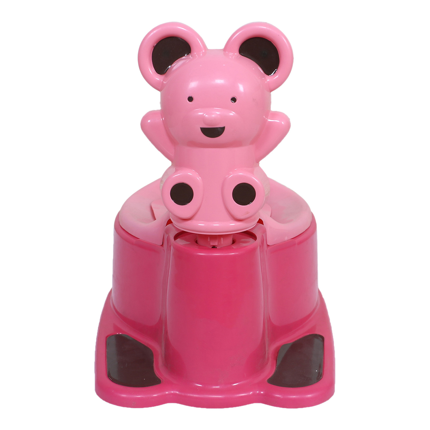Kuber Industries Potty Training Seat|Portable Baby Potty Seat|Kids Potty Seat|Potty Seat For 1 + Year Child|PINK