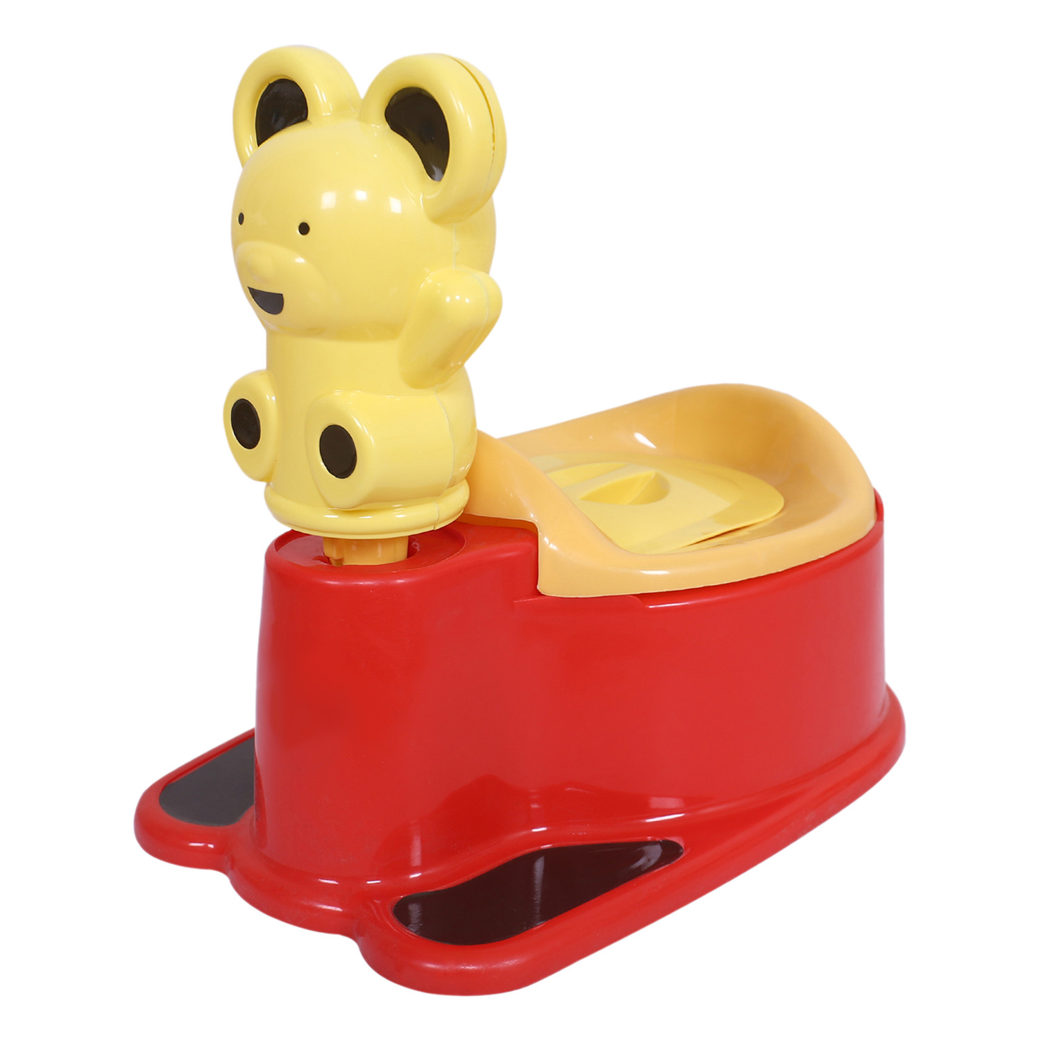 Kuber Industries Potty Training Seat|Portable Baby Potty Seat|Kids Potty Seat|Potty Seat For 1 + Year Child|RED