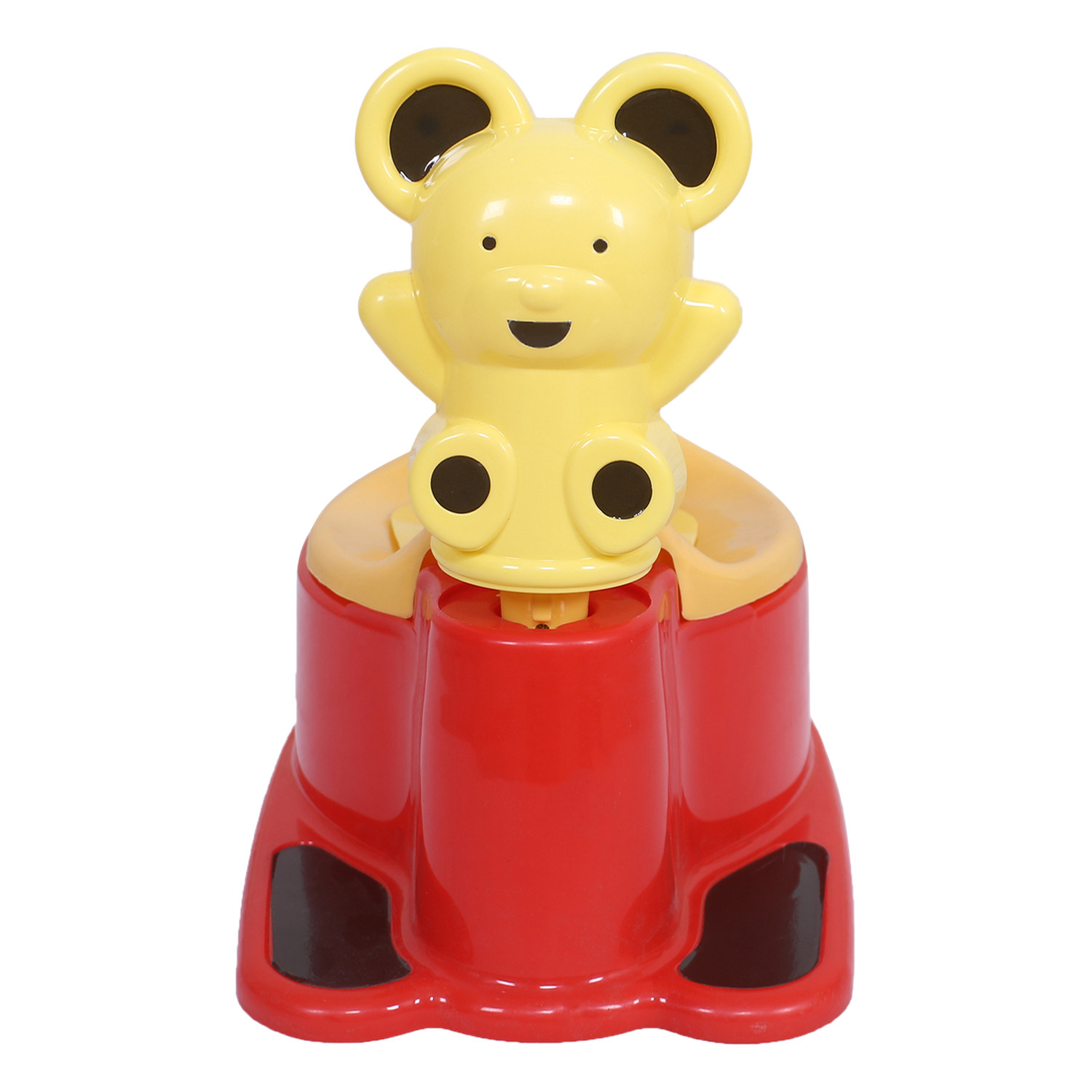 Kuber Industries Potty Training Seat|Portable Baby Potty Seat|Kids Potty Seat|Potty Seat For 1 + Year Child|RED