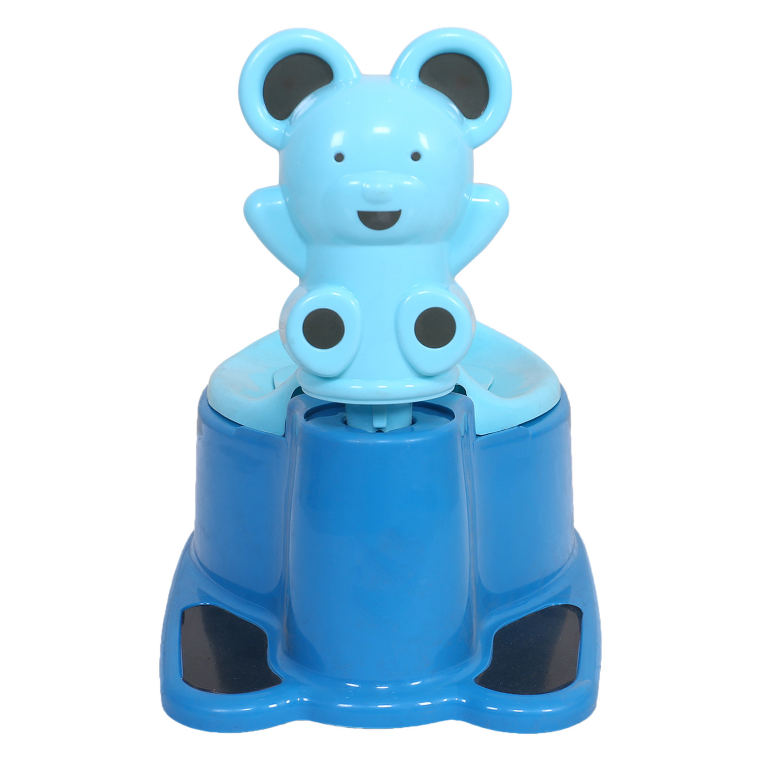 Kuber Industries Potty Training Seat|Portable Baby Potty Seat|Kids Potty Seat|Potty Seat For 1 + Year Child|SKY BLUE