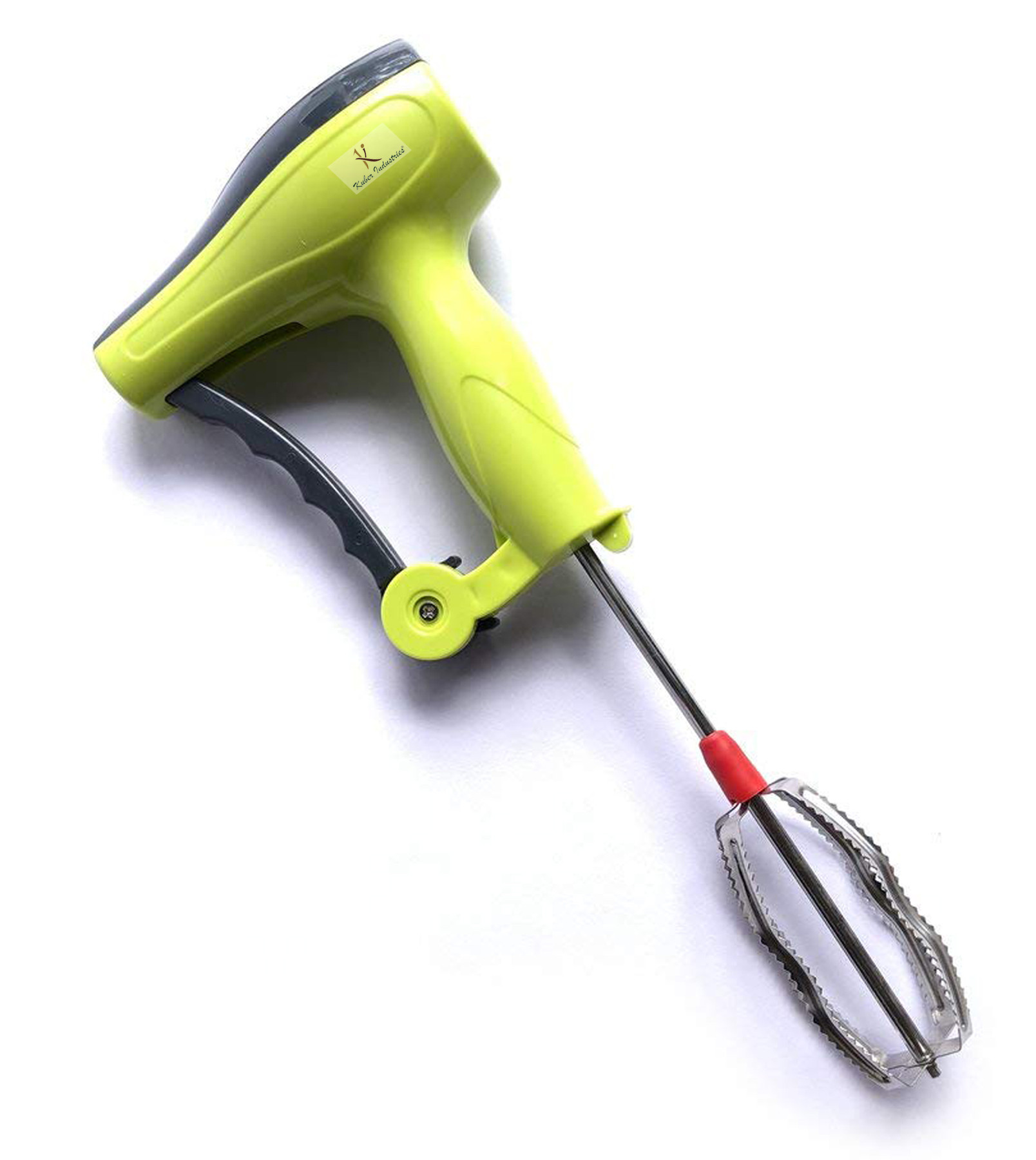 Kuber Industries Power-Free Hand Blender and Beater in Kitchen Appliances with High Speed Operation (Egg and Cream, Milkshake, Soup, Lassi, Butter Milk Maker) Multi-KUBMRT11901