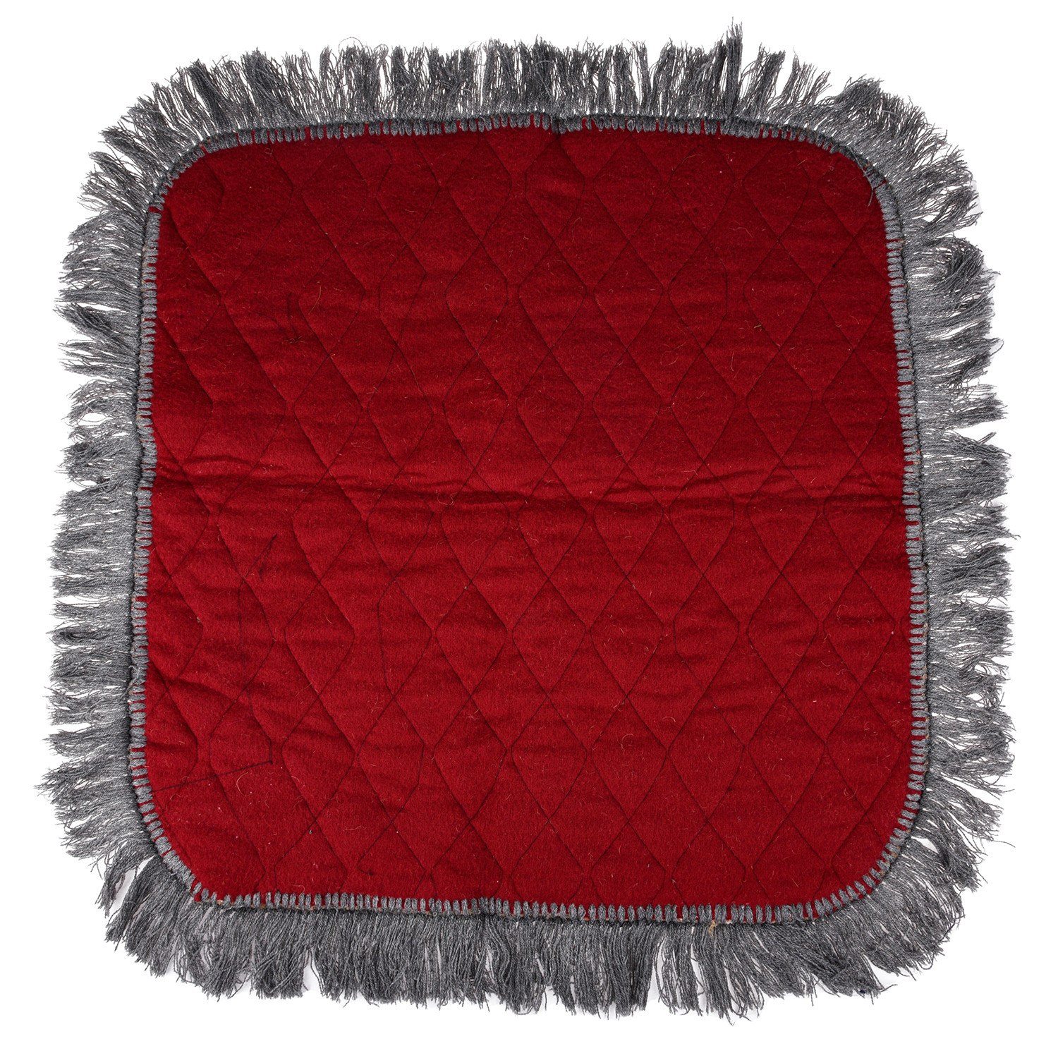 Kuber Industries Prayer Mat  Velvet Aasan Mat  Meditation Prayer Pooja Carpet Mat  Aasan Mat for Pooja  Self Pooja Prayer Mat  Traditional Aasan Prayer Mat  Gray