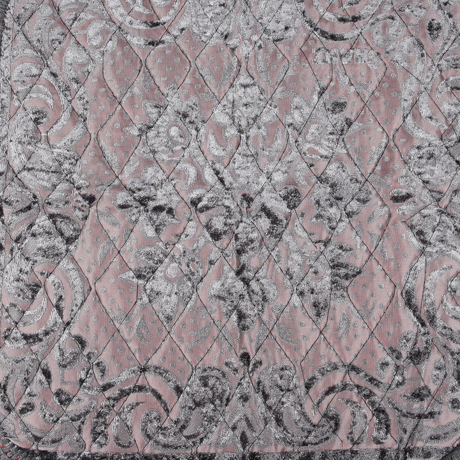 Kuber Industries Prayer Mat  Velvet Aasan Mat  Meditation Prayer Pooja Carpet Mat  Aasan Mat for Pooja  Self Pooja Prayer Mat  Traditional Aasan Prayer Mat  Gray