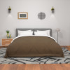 Premium 90x100 Inch Reversible Supersoft Blanket for Heavy Winter | 300 GSM King Size Comforter &amp; Garam Kambal for Home | Quilted Razai/Double Bed Blankets for Winter | Coffee &amp; Beige