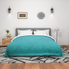 Premium 90x100 Inch Reversible Supersoft Blanket for Heavy Winter | 300 GSM King Size Comforter &amp; Garam Kambal for Home | Quilted Razai/Double Bed Blankets for Winter | Teal &amp; Grey