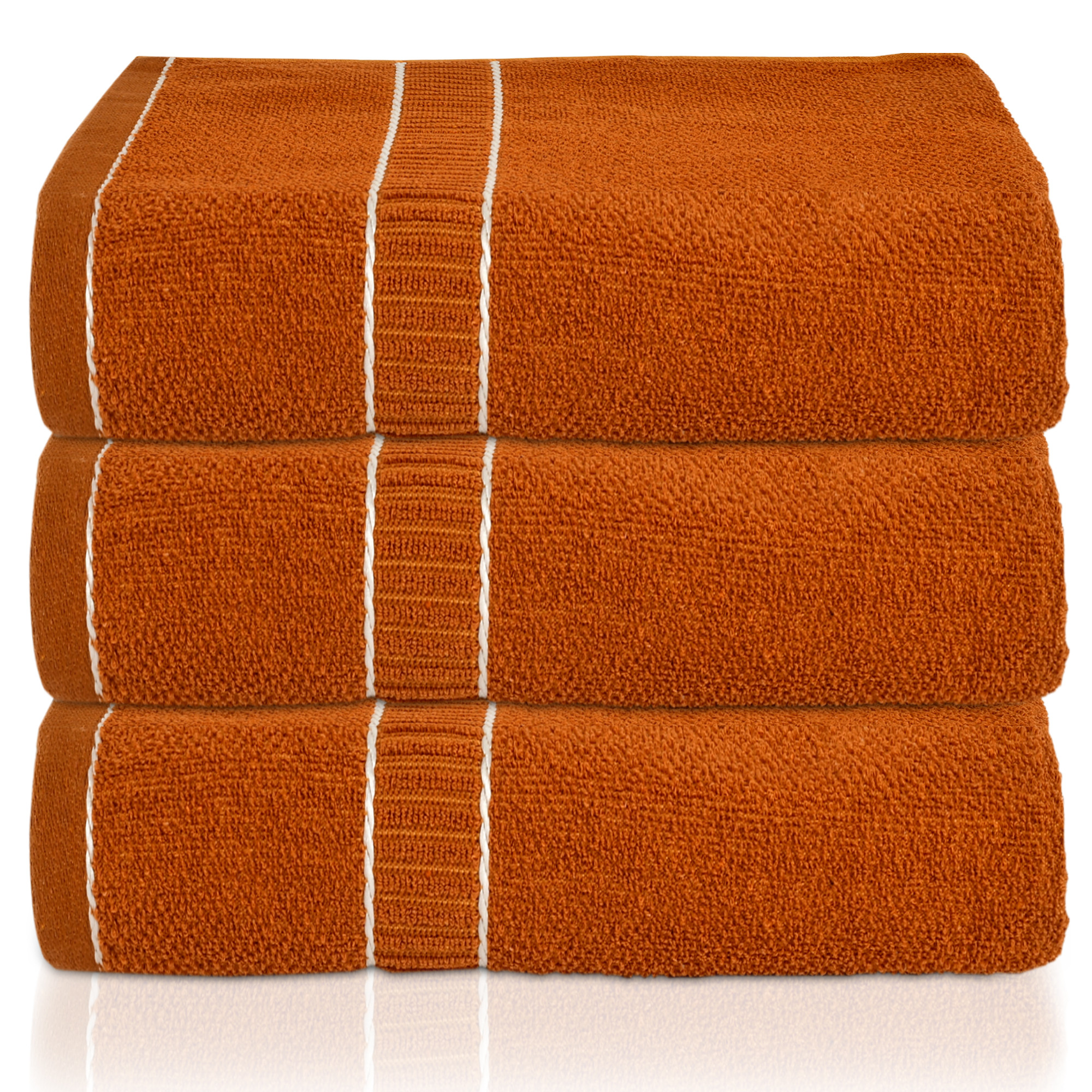 Kuber Industries Premium Design Luxurious, Soft Cotton Bath Towel, 30