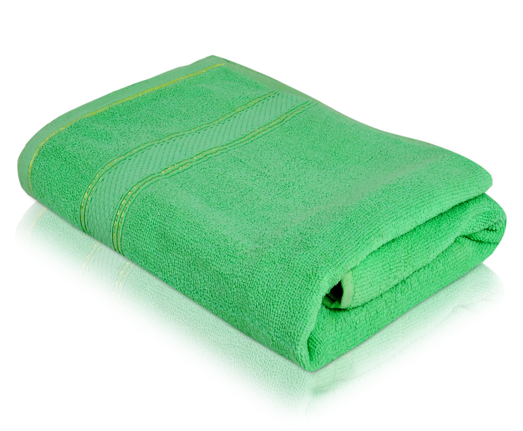 Kuber Industries Premium Design Luxurious, Soft Cotton Bath Towel With Check Border, 30