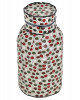 Kuber Industries PVC Circle Print Waterproof and Dustproof Cylinder Cover For Home &amp; Kitchen (Cream)