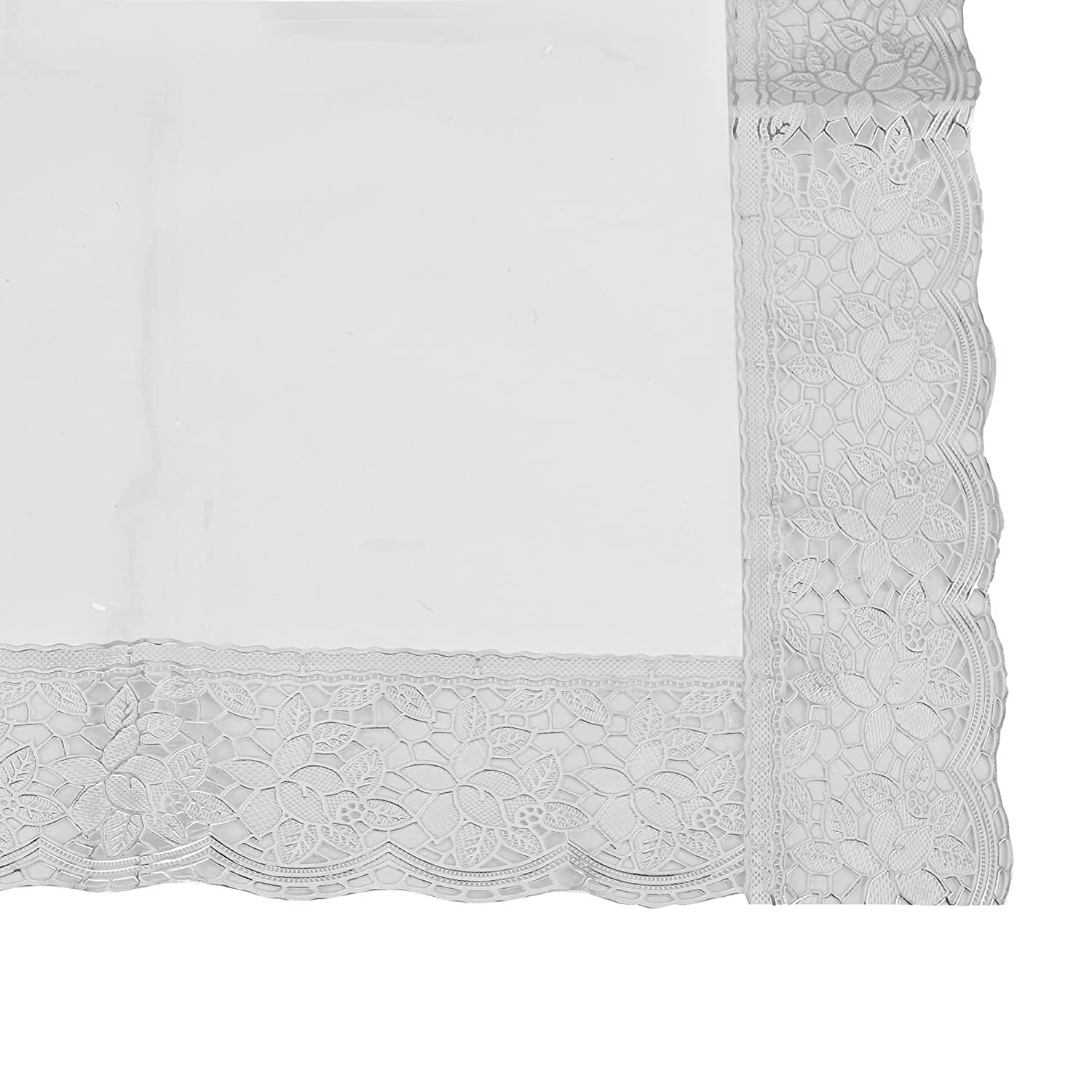 Kuber Industries PVC Dining Table Cover/Table Cloth For Home Decorative Luxurious 6 Seater, 60