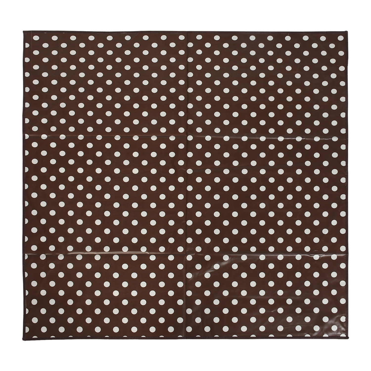 Kuber Industries PVC Dot Print Both Sided Bed Server Food Mat, Bedsheet Protector For Home 36
