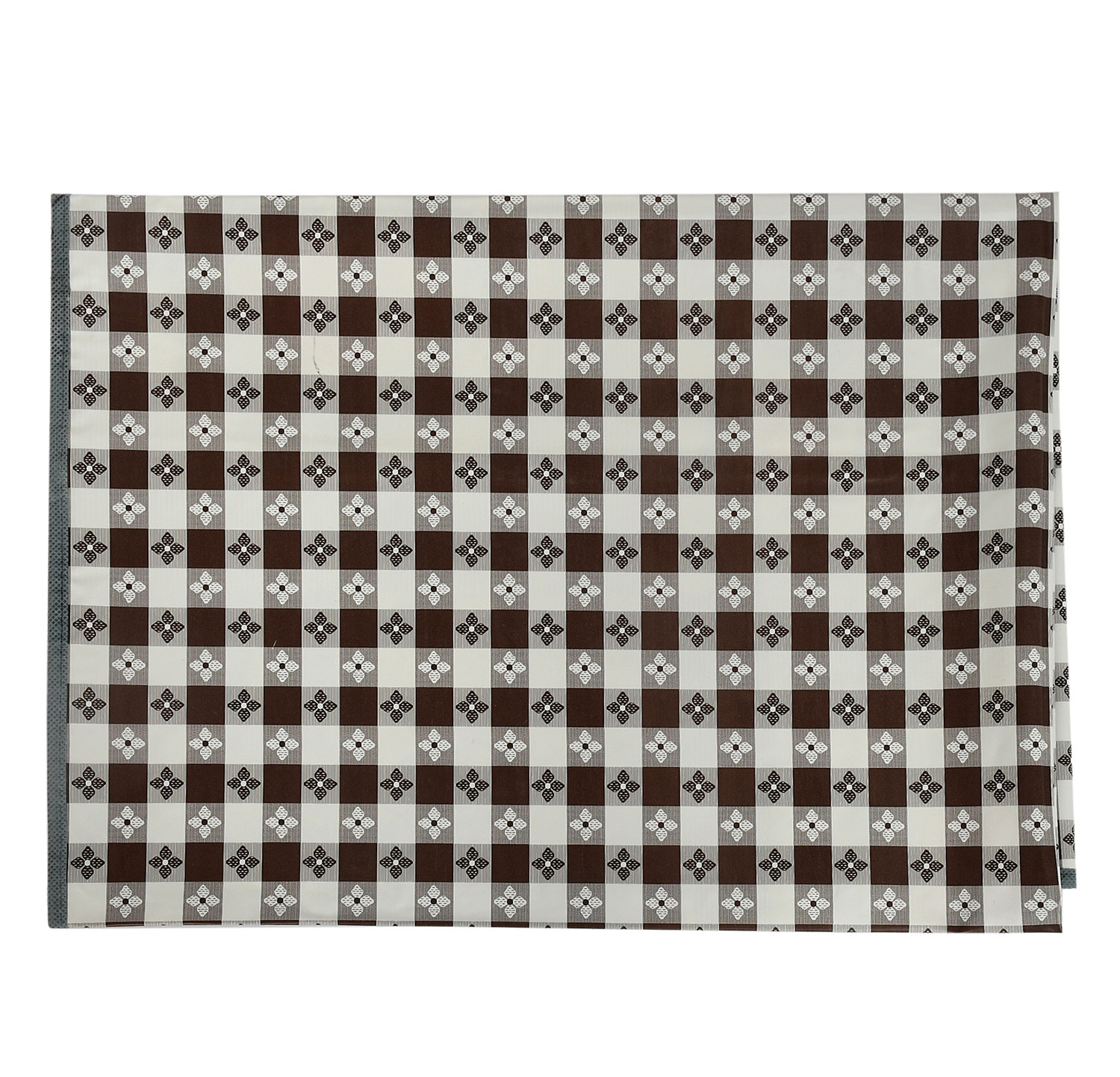 Kuber Industries PVC Floral print Both Sided Bed Server Food Mat, Bedsheet Protector For Home 36