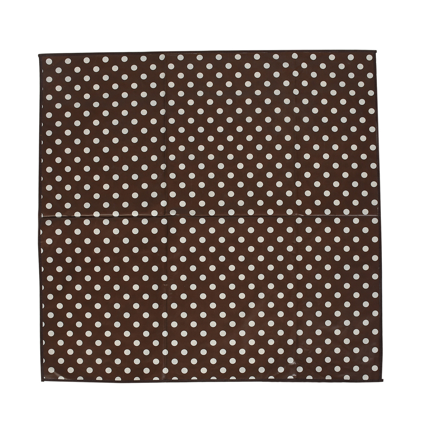 Kuber Industries PVC Floral Print Both Sided Bed Server Food Mat, Bedsheet Protector For Home 36