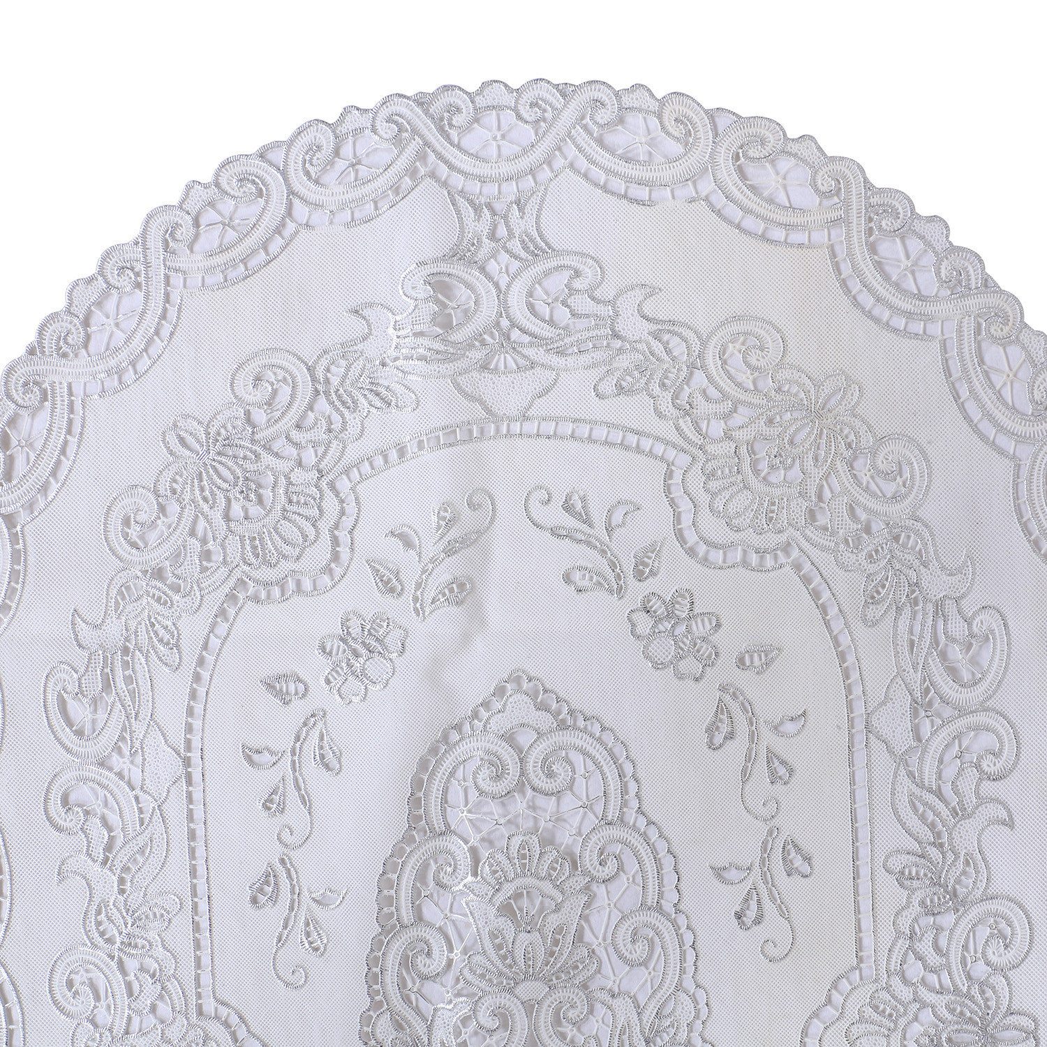 Kuber Industries PVC Floral Print Table Runner For Living, Dinning, Office, Kitchen & Wedding 33