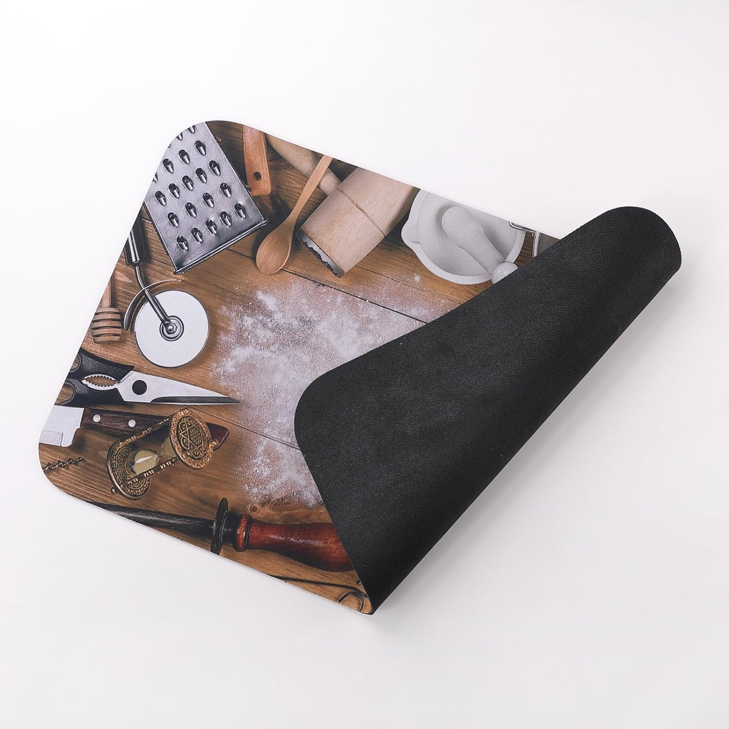 Kuber Industries PVC Kitchen Floor Mat|Anti-Skid Backing|Mats for Kitchen Floor |Easily Washable|Idol for Home, Kitchen Entrance| CF-220816 | Multi