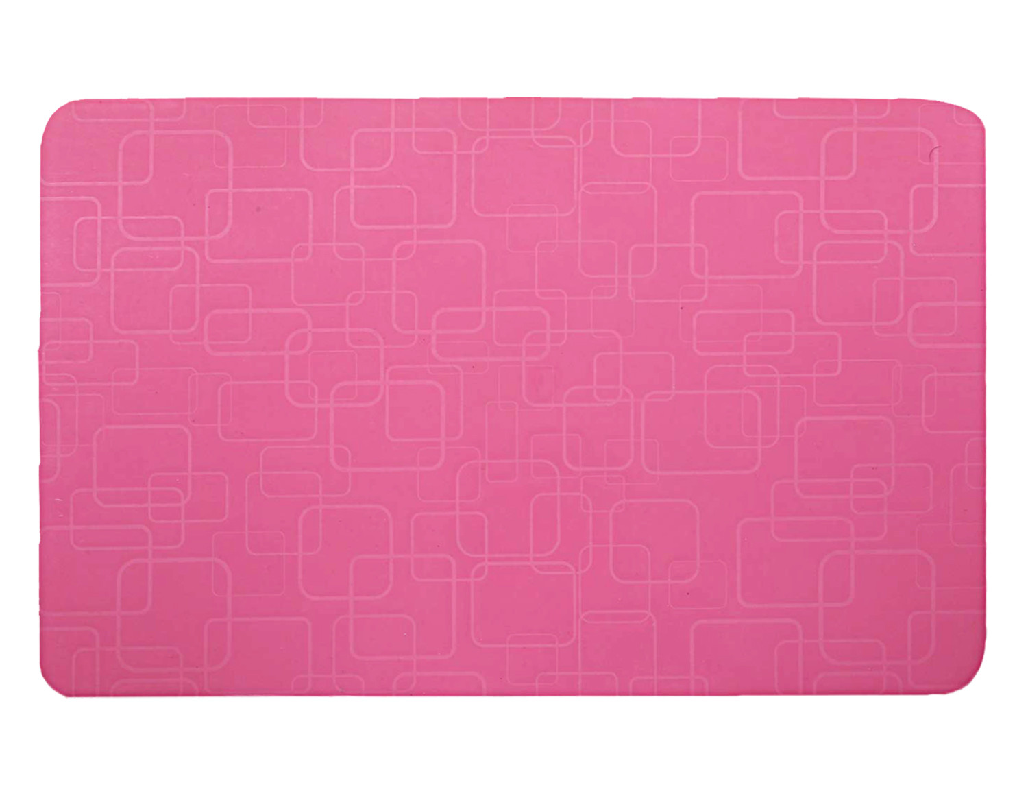 Kuber Industries PVC Refrigerator/Fridge Drawer Mat, Set of 6 (Pink)
