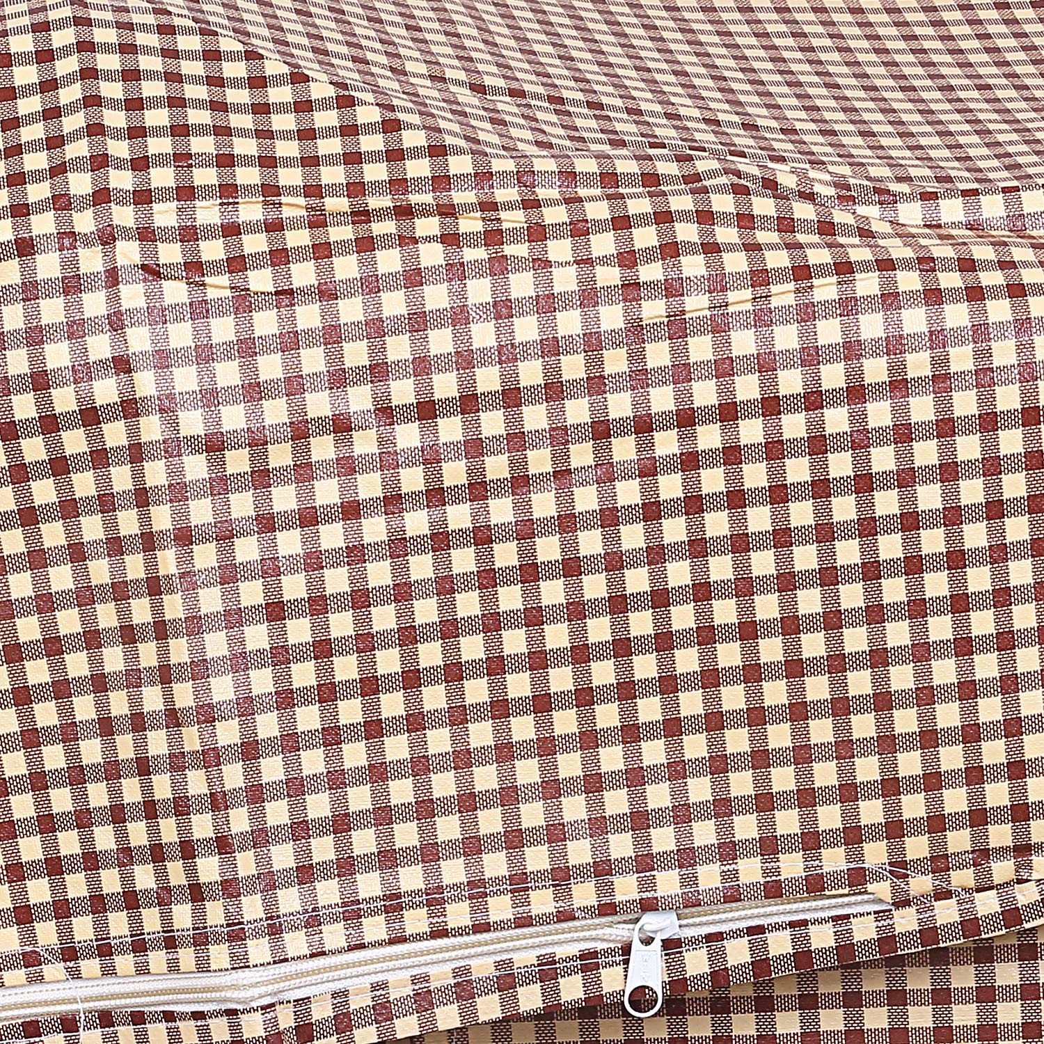 Kuber Industries PVC Top Load Fully Automatic Washing Machine Cover (Brown), CTKTC13566