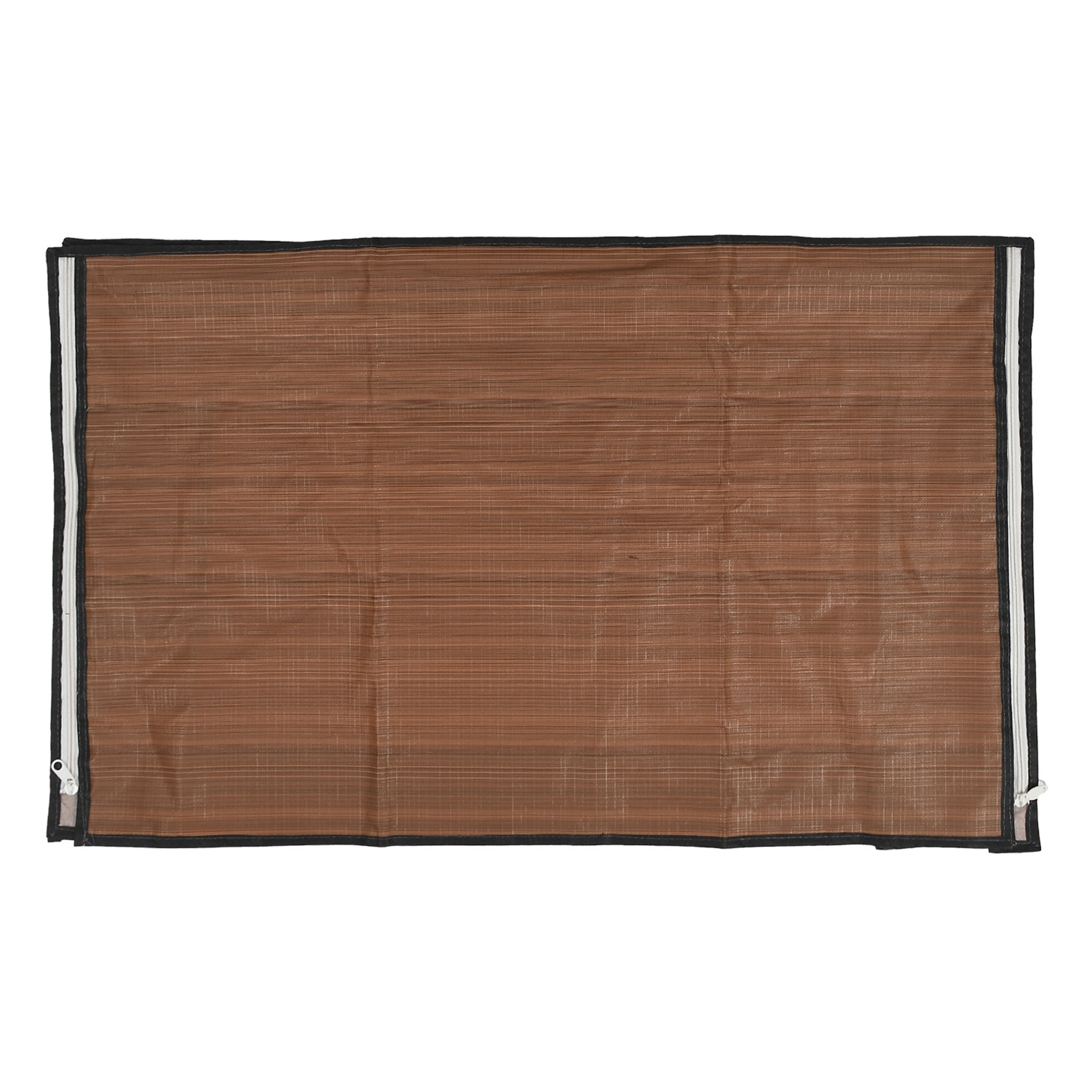 Kuber Industries PVC Wooden Print Waterproof & Dustproof TV Cover, 32 Inch (Brown) 54KM4288