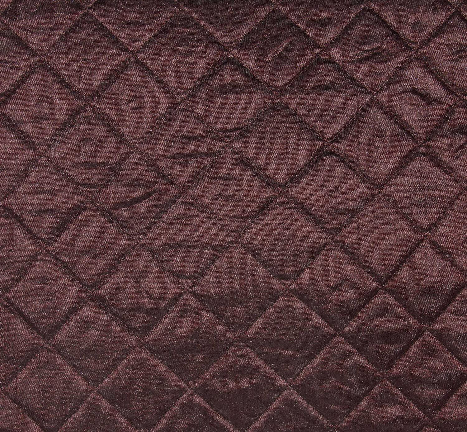 Kuber Industries Quilted Pillow Covers, 18 x 28 inch,(Maroon & Cream)-HS_38_KUBMART21773