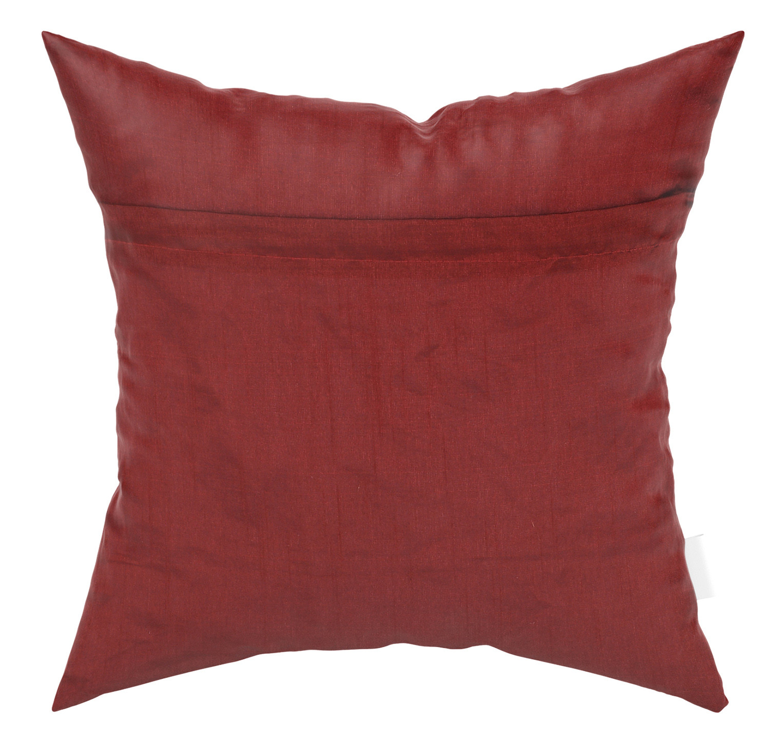 Kuber Industries Rangoli Print Soft Decorative Square Cushion Cover, Cushion Case For Sofa Couch Bed 16x16 Inch-(Maroon)