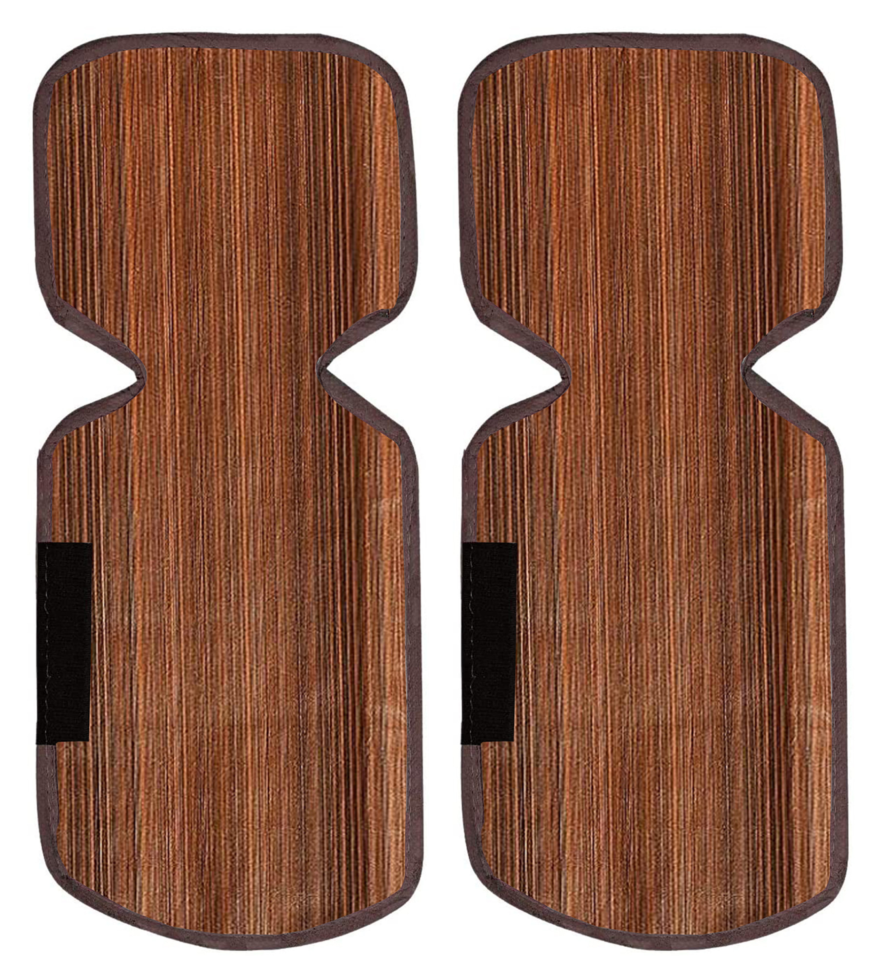 Kuber Industries Refrigerator Door Handle Covers,Keep Your Kitchen Appliance Clean from Smudges, Fingertips, Drips, Food Stains, Perfect for Dishwashers,Set of 2,Lining,Brown