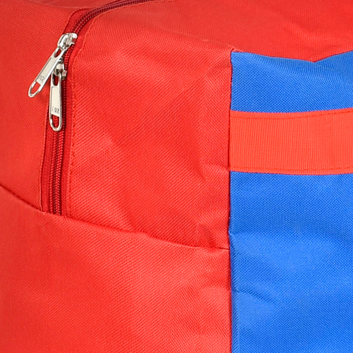 Kuber Industries Rexine Foldable Travel Duffle Bag, Storage Bag, Wardrobe organizer For Traveling (Blue) 54KM4218