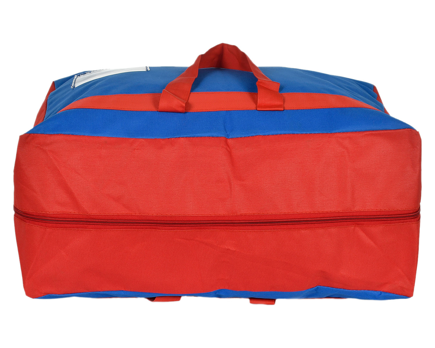 Kuber Industries Rexine Foldable Travel Duffle Bag, Storage Bag, Wardrobe organizer For Traveling (Blue) 54KM4218