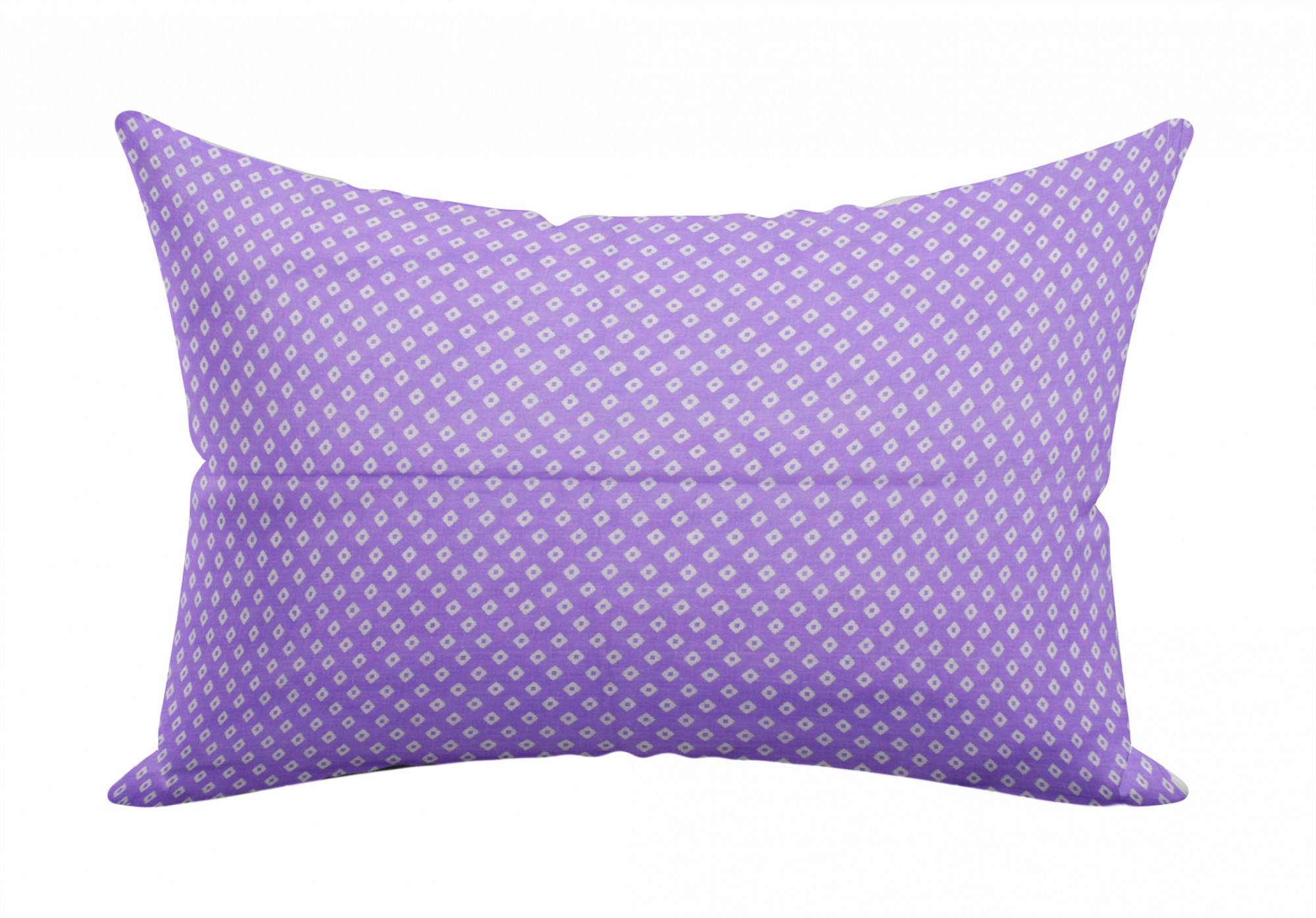Kuber Industries Rhombus Design Cotton Pillow Covers, 18 x 28 inch,(Purple)