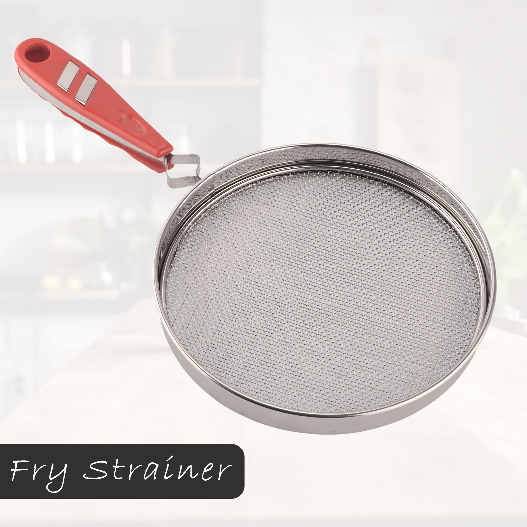 Kuber Industries Roti Grill Jali for Gas Stove  Papad  Phulka Roasting Net for Kitchen Cooking  Stainless Steel Barbeque  Bharta Pan