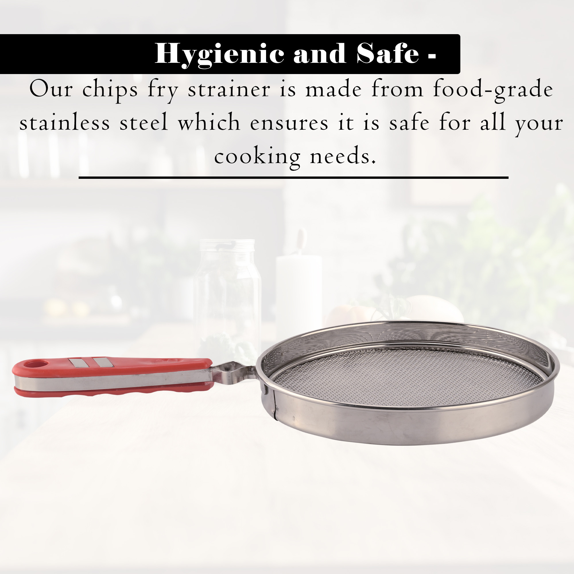 Kuber Industries Roti Grill Jali for Gas Stove  Papad  Phulka Roasting Net for Kitchen Cooking  Stainless Steel Barbeque  Bharta Pan