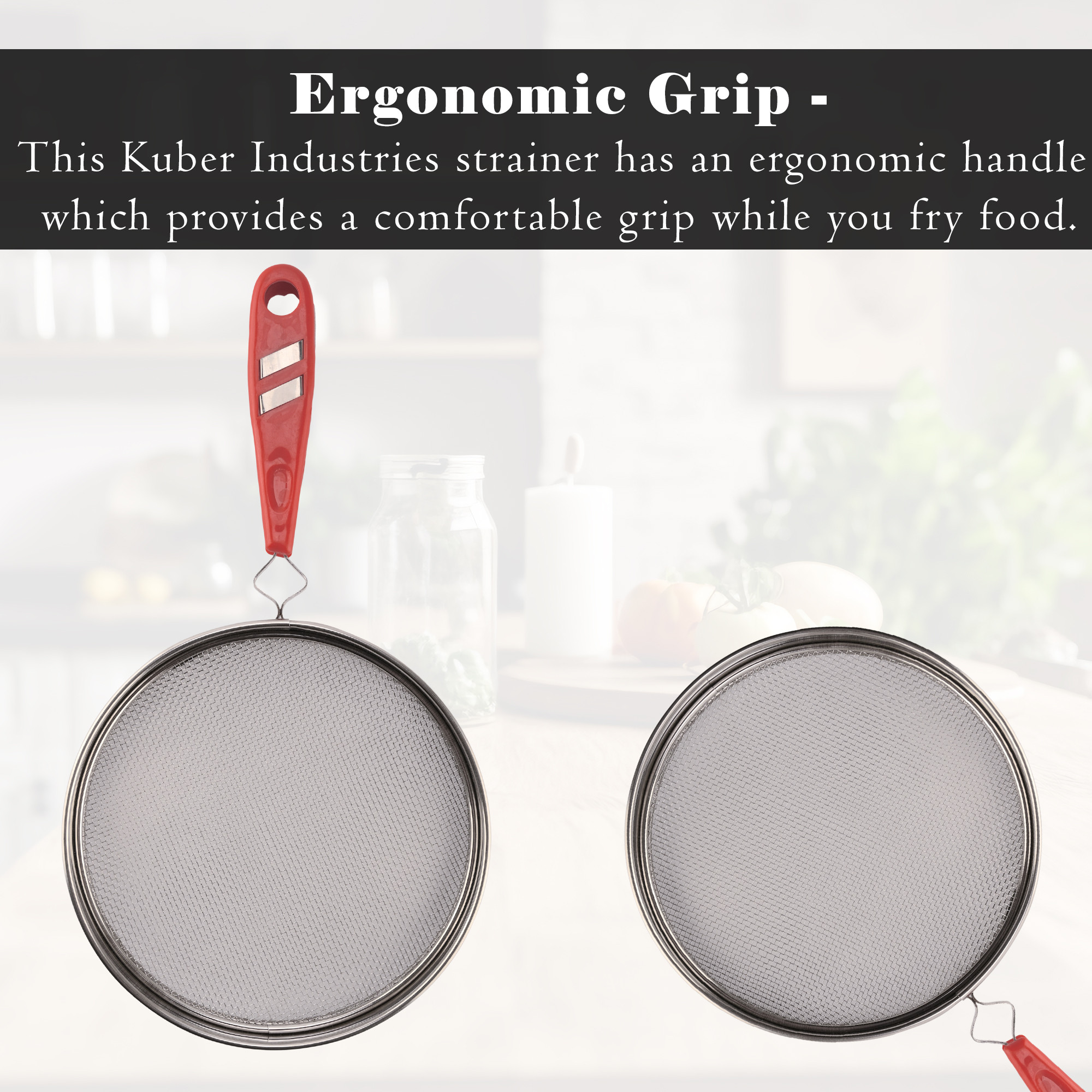 Kuber Industries Roti Grill Jali for Gas Stove  Papad  Phulka Roasting Net for Kitchen Cooking  Stainless Steel Barbeque  Bharta Pan