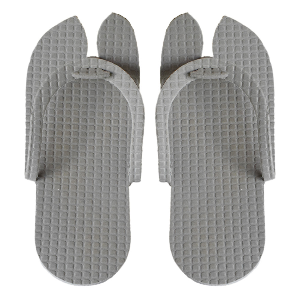 Kuber Industries Rubber Bathroom Slipper For Men &amp; Women (Grey) 54KM4200