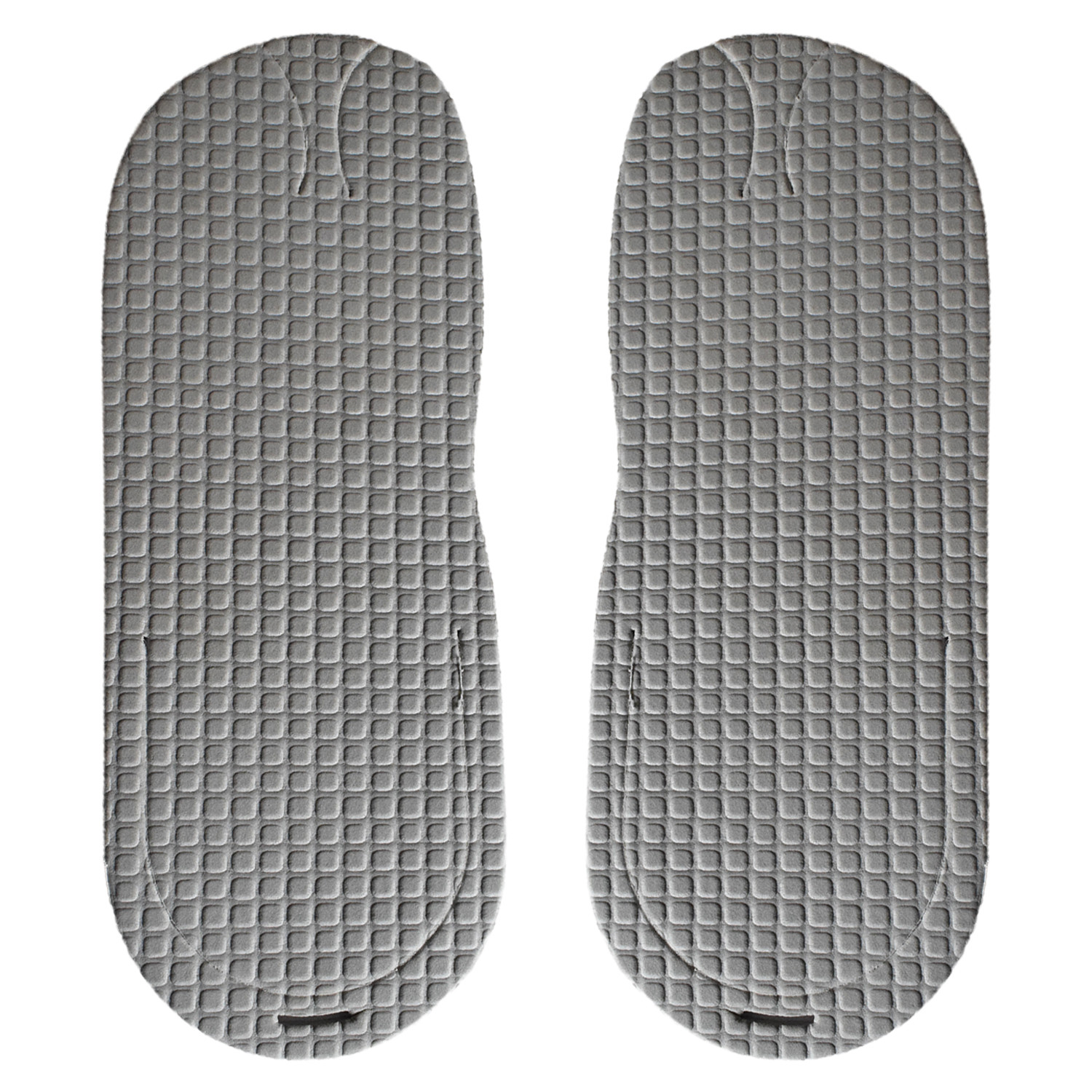 Kuber Industries Rubber Bathroom Slipper For Men & Women (Grey) 54KM4200