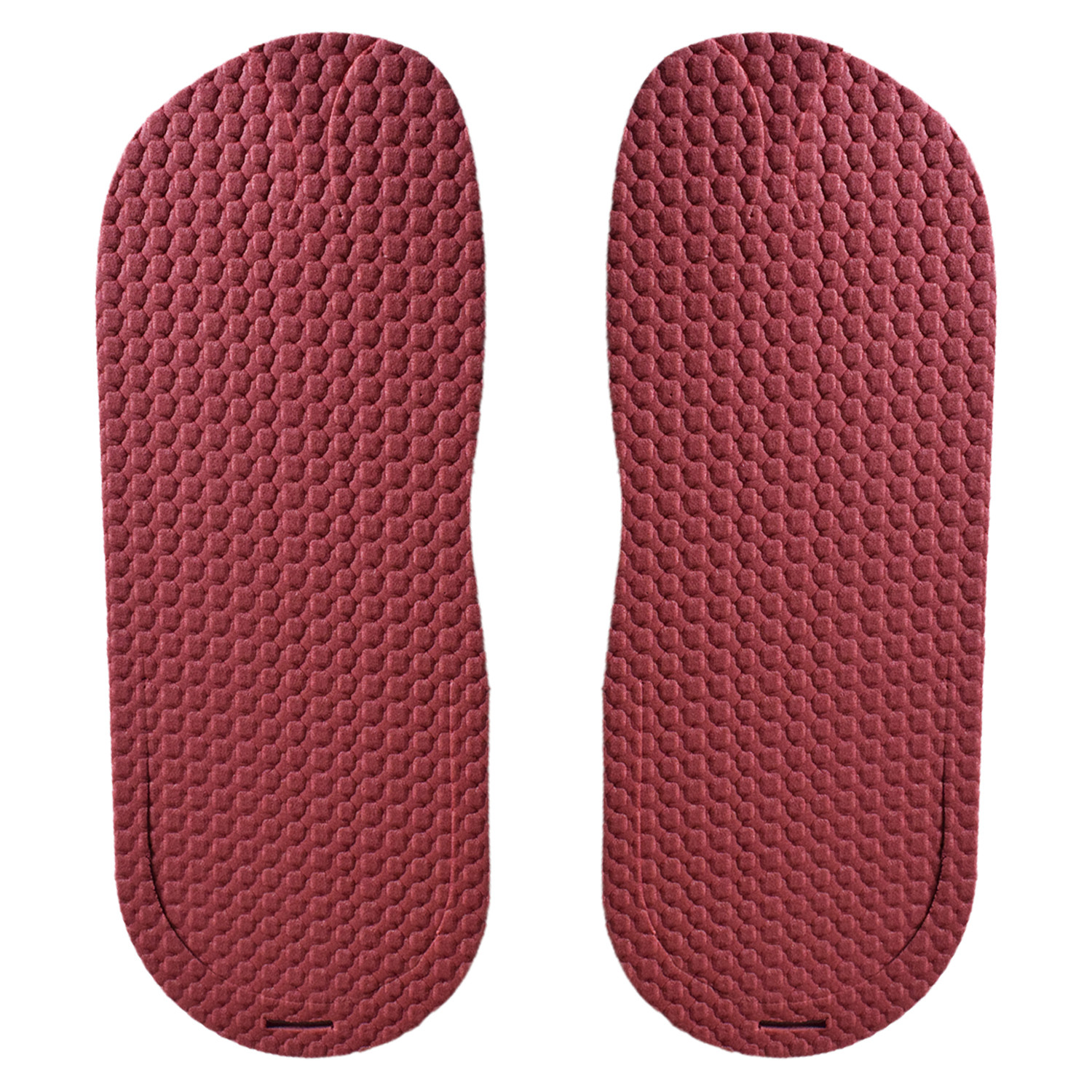 Kuber Industries Rubber Bathroom Slipper For Men & Women (Red) 54KM4208