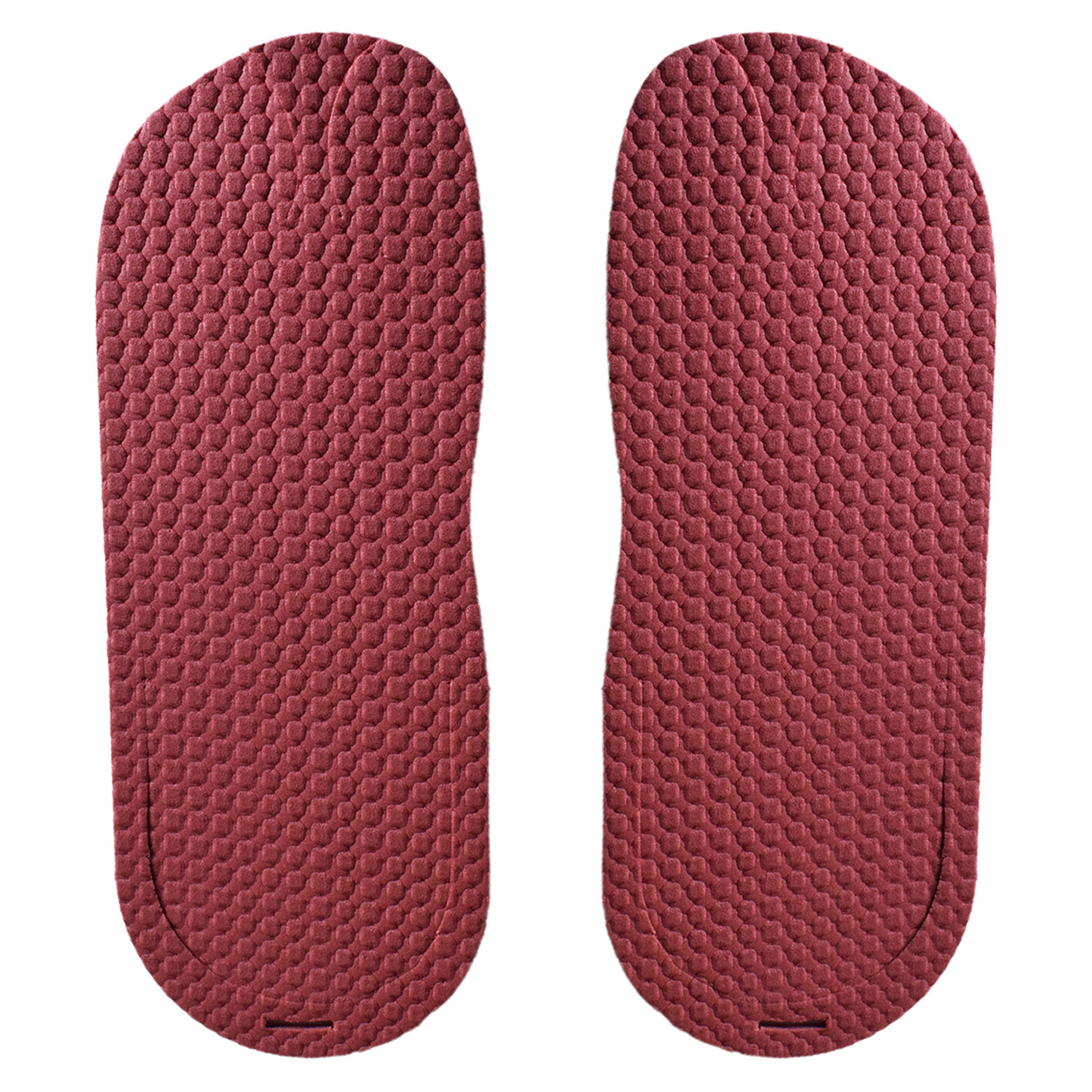 Kuber Industries Rubber Bathroom Slipper For Men & Women (Red) 54KM4208