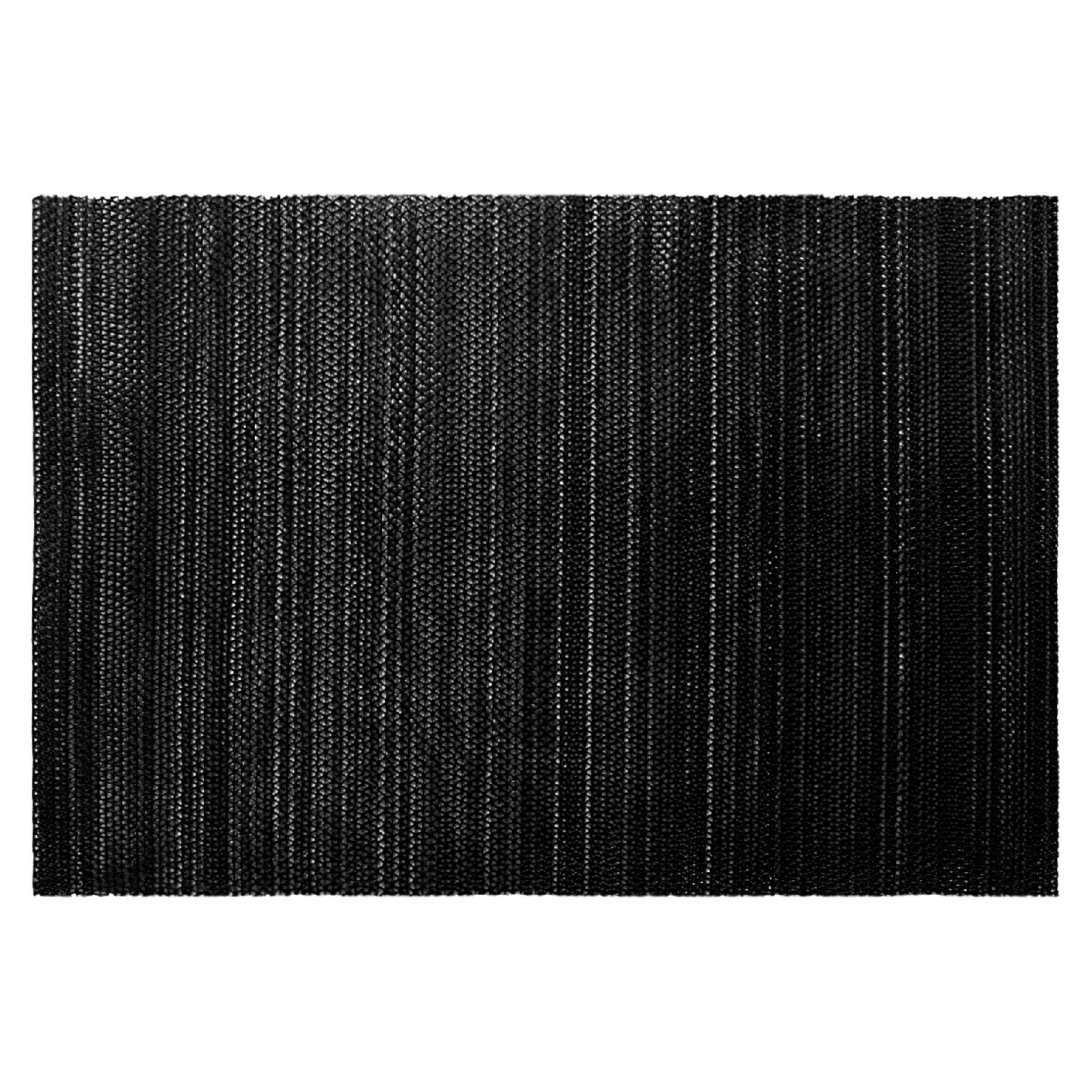 Kuber Industries Rubber Waterproof Anti-Skid Swimming Pool Mat|Shower Mat|Rainmat For Entrance Area,Bathroom,16 x 24 Inch (Black)