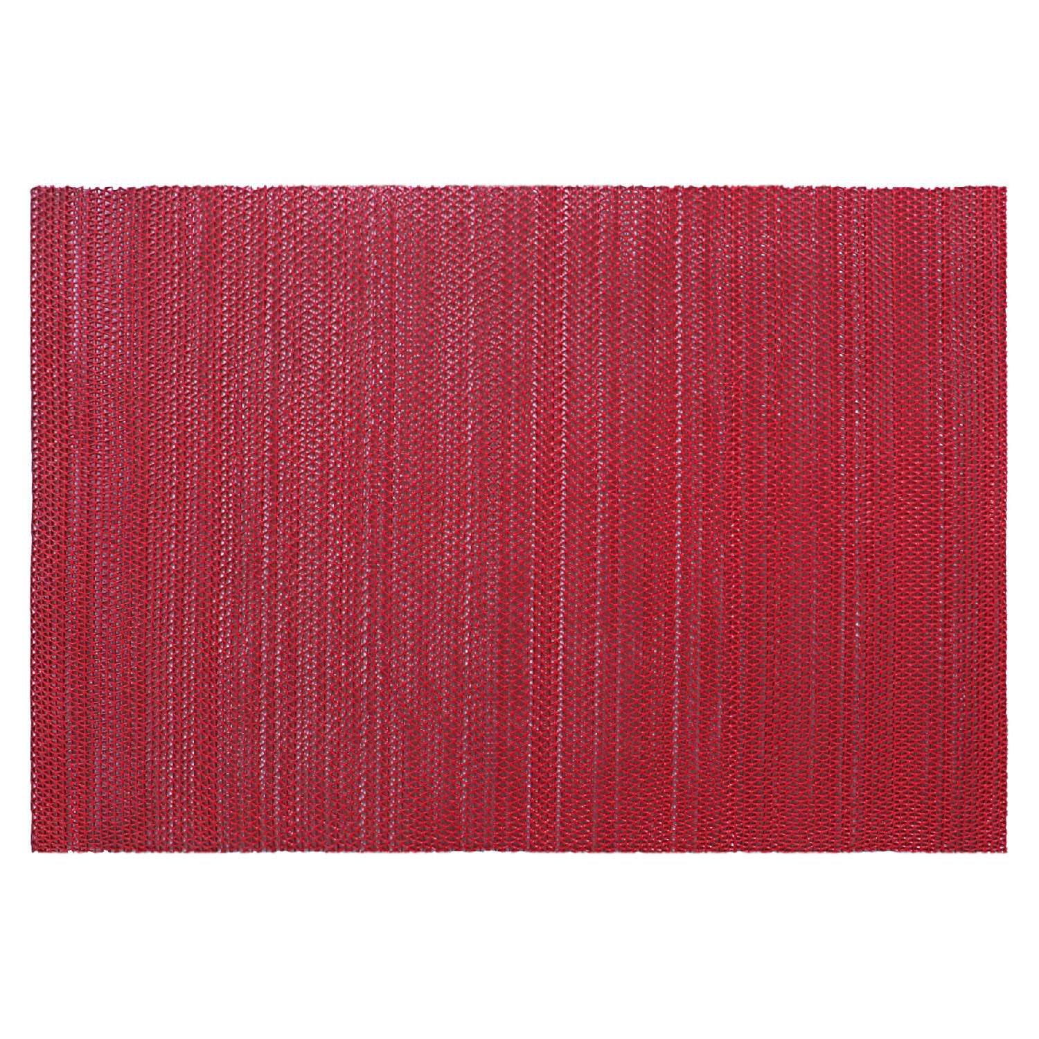Kuber Industries Rubber Waterproof Anti-Skid Swimming Pool Mat|Shower Mat|Rainmat For Entrance Area,Bathroom,16 x 24 Inch (Red)