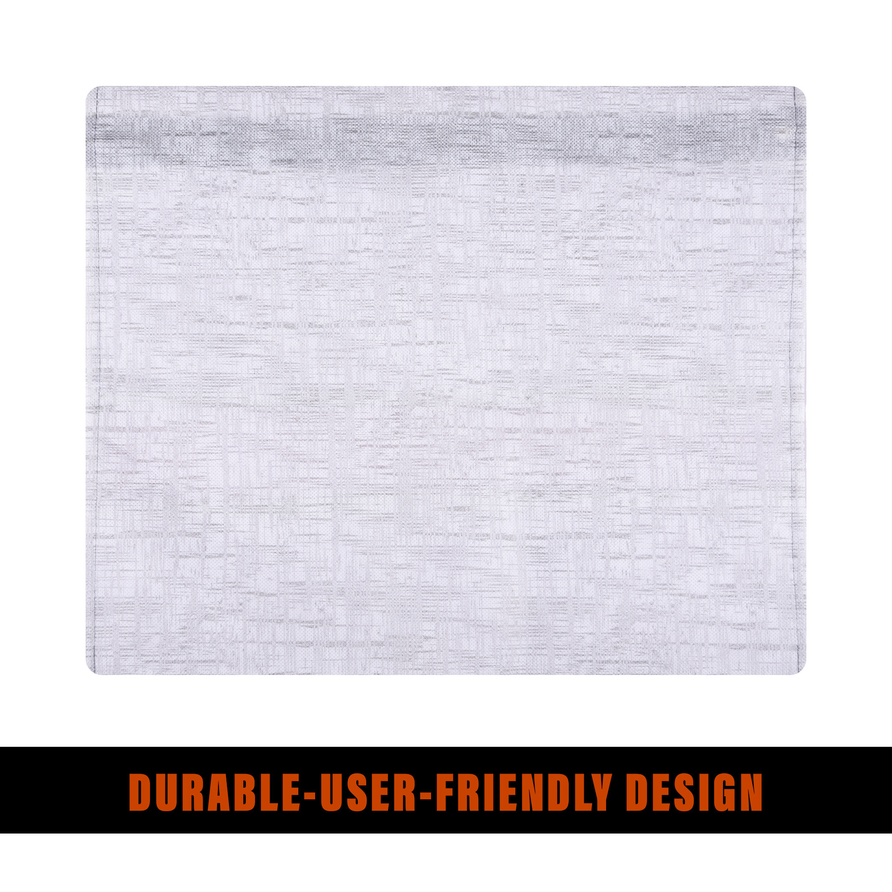 Kuber Industries Saree Bags | Clothes Bags for Storage | Non-Woven Wardrobe Organizer | Mesh Window Cloth Storage Bags Set | Single Packing Saree Bags | Printed | Gray & White