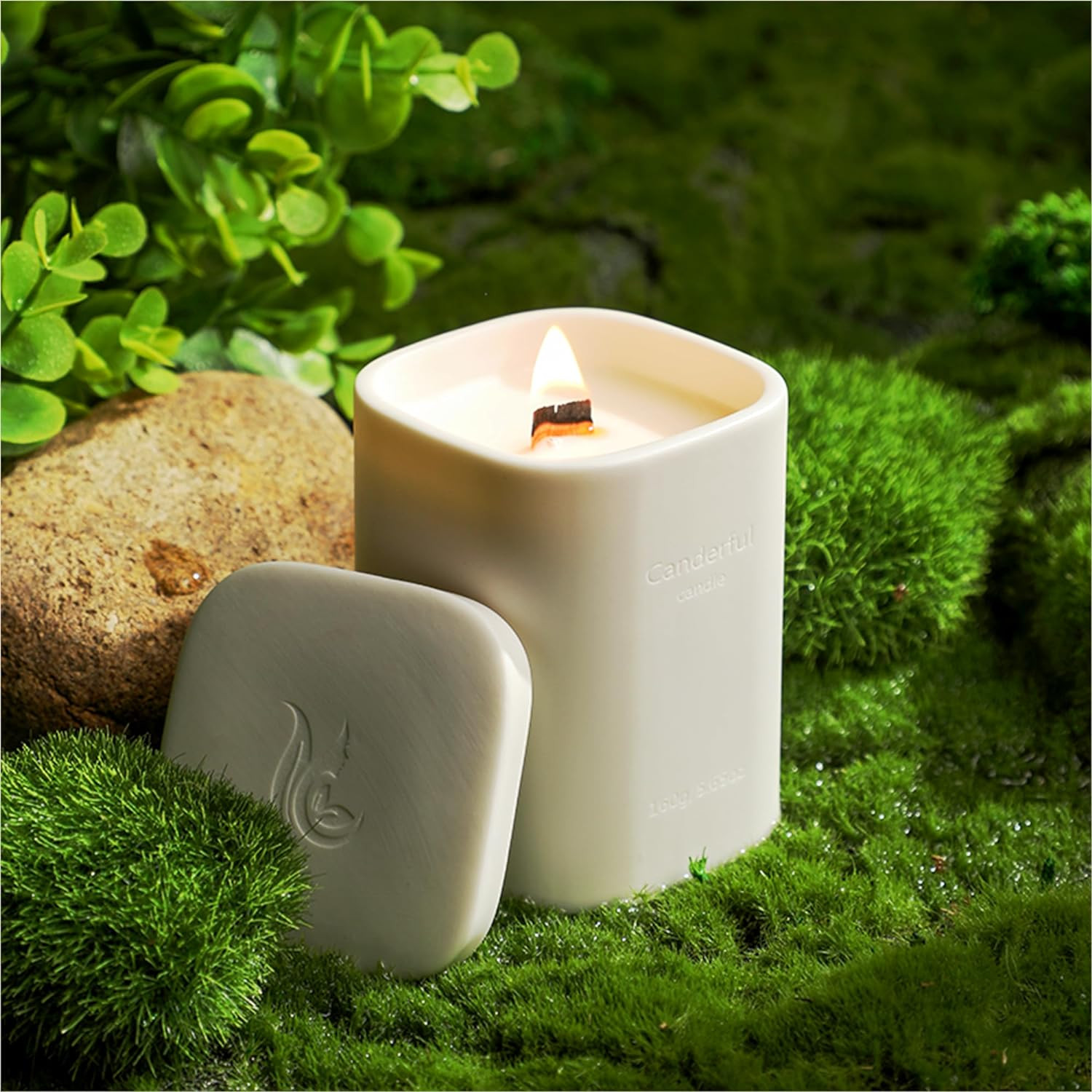 Kuber Industries Scented Candles | Fragrance Candles | Candles for Wedding | Candles for Bedroom | Birthday Candles | Valentines Day Gifts Candles | DY-230703B | White