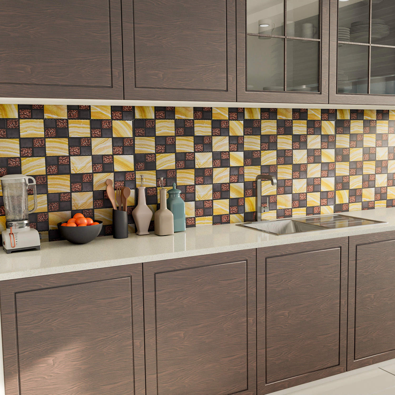 Kuber Industries Self Adhesive Wallpaper Sheet|Vinyl PVC Wall Stickers Peel and Stick for Furniture, Almirah, Table Top, Wardrobe, Kitchen Cupboard,Bedroom-10 Meter,(Multicolor)