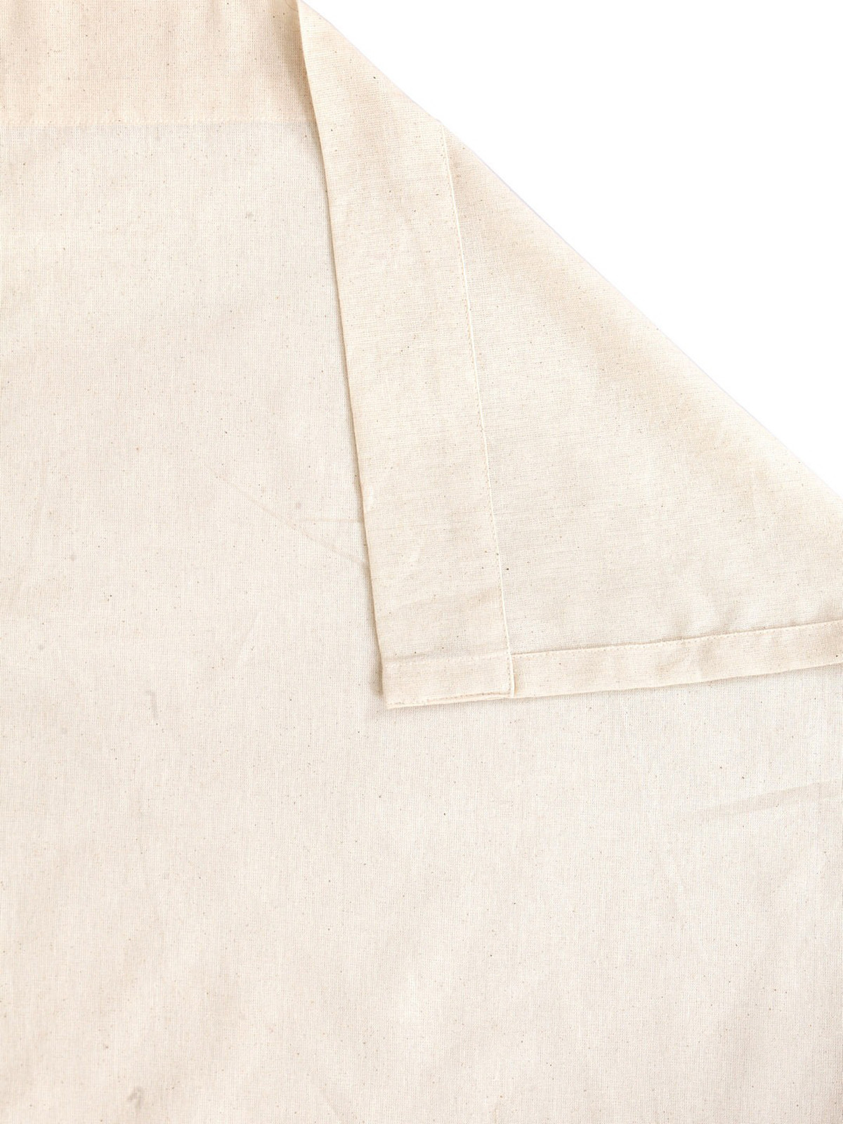 Kuber Industries Self Print Room Darkening Door Curtain, 7 Feet (Cream)