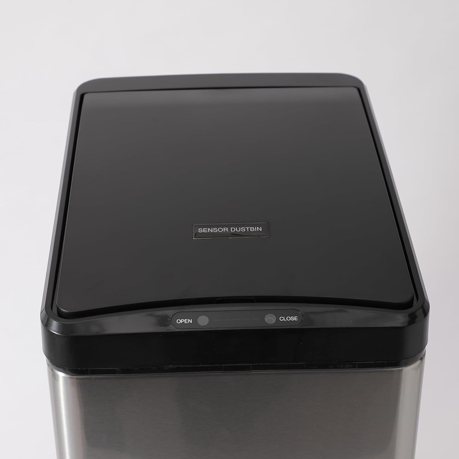 Kuber Industries Sensor Dustbin | High Leg Sensor Dustbin | Touchless Trash Can | Smart Dustbin for Bedroom-Office-Living Room | Automatic Garbage Can | HN-ZX02-L22S | 22 LTR | Silver