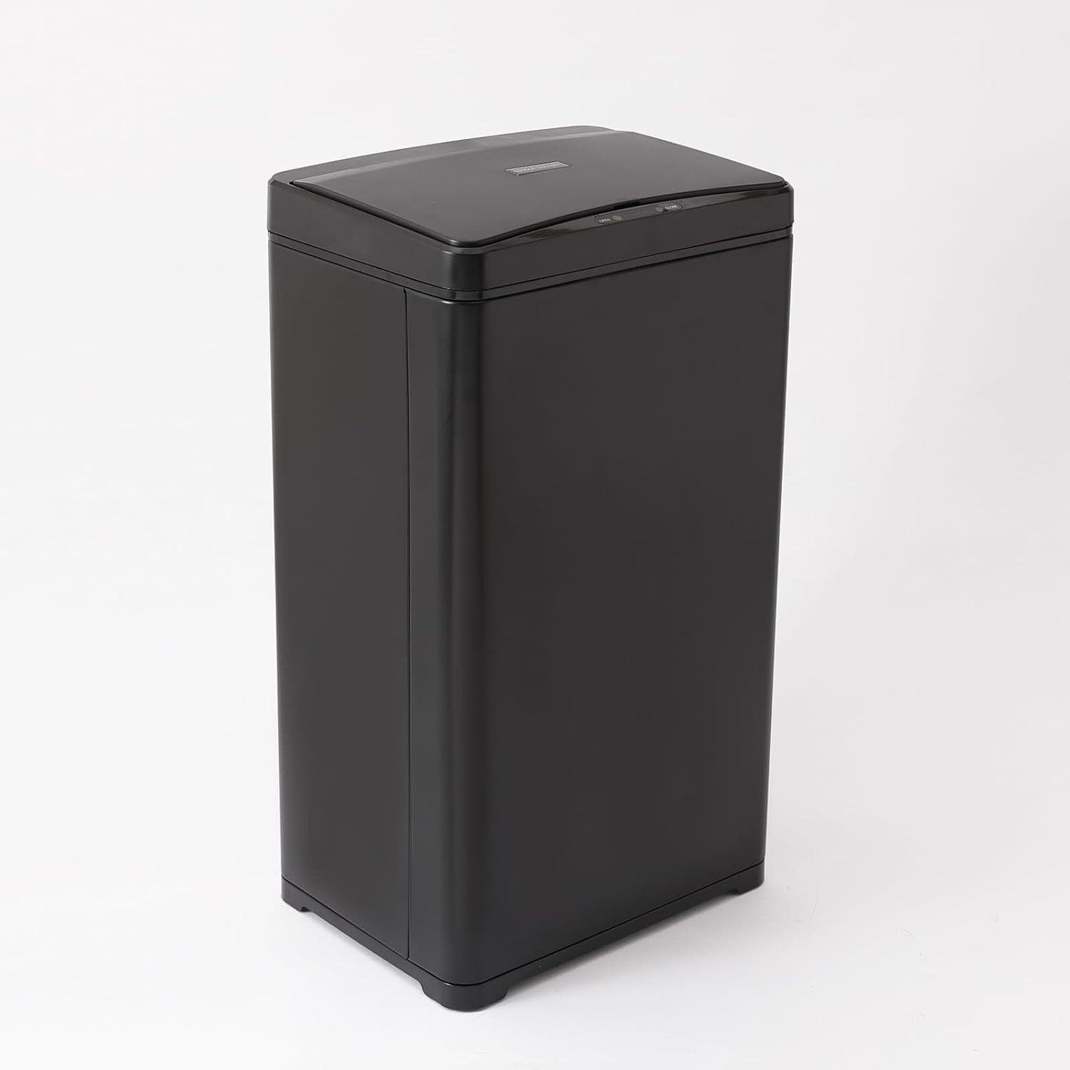 Kuber Industries Sensor Dustbin | Rectangular Big Sensor Dustbin | Touchless Trash Can | Smart Dustbin for Bedroom-Office-Living Room | Automatic Garbage Can | HN-ZS02-BLK-42L | Black