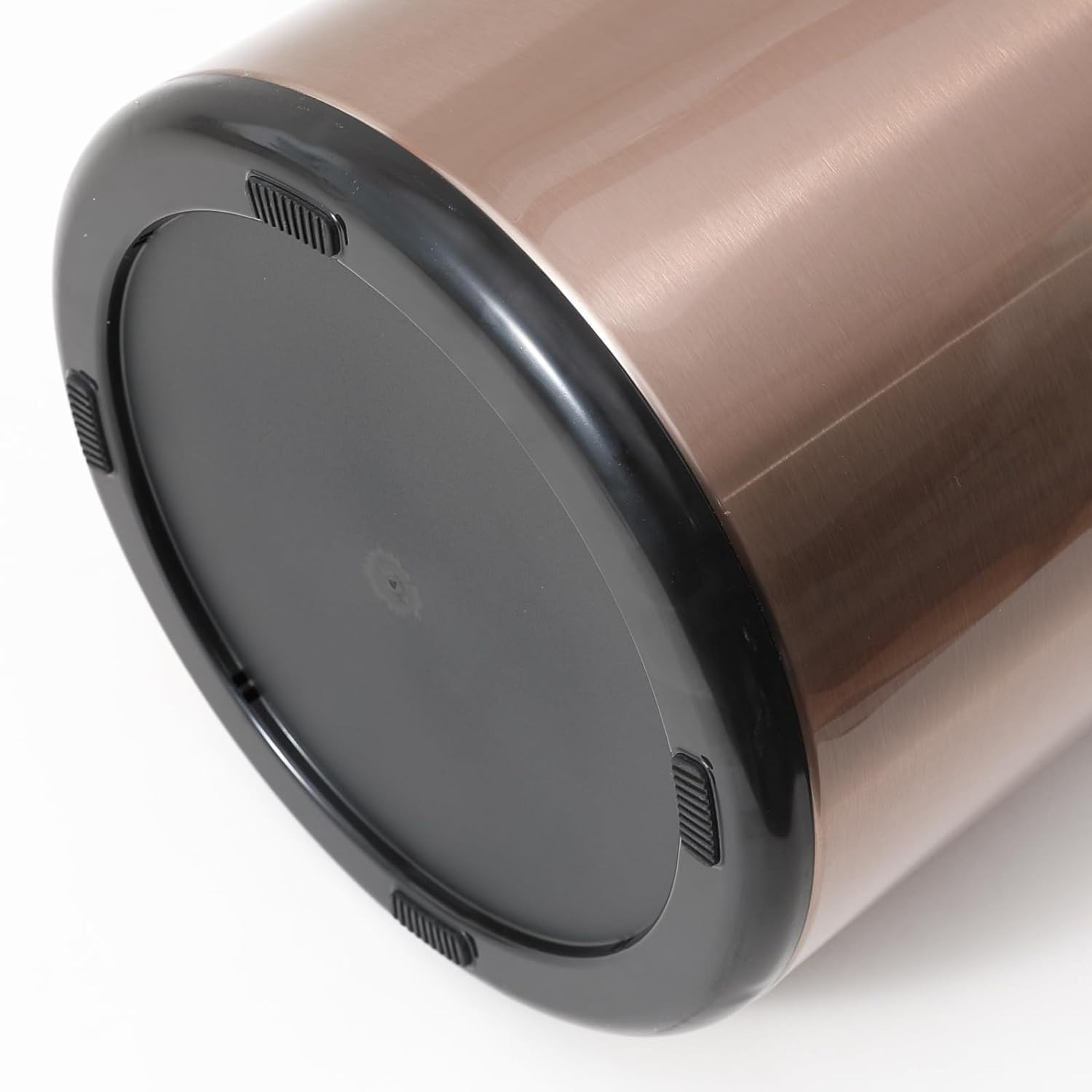 Kuber Industries Sensor Dustbin | Round Sensor Dustbin | Touchless Trash Can | Smart Dustbin for Bedroom-Office-Living Room | Automatic Garbage Can | HN-ZY-RG-12L | Rose Gold