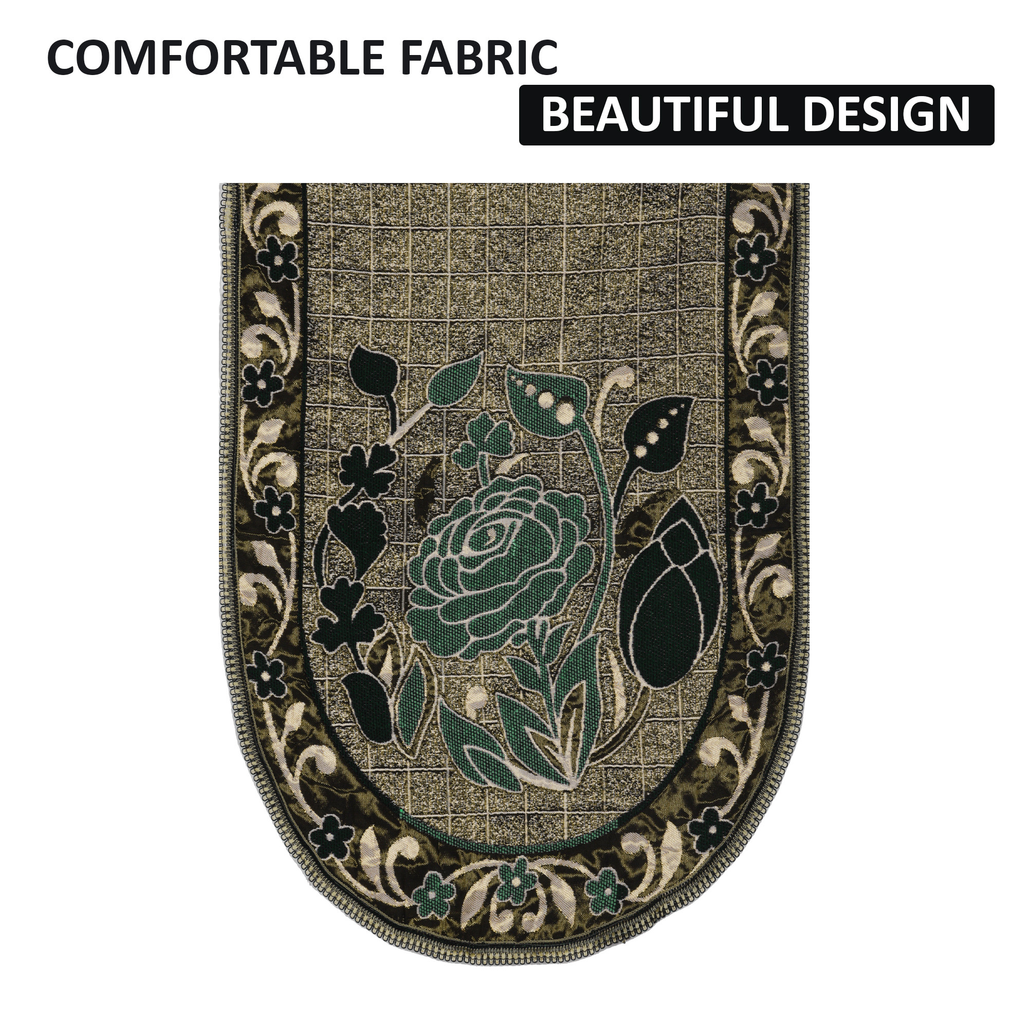 Kuber Industries Set of 10 5 seater sofa cover for Living Room  Durable  Stylish Sofa Slipcover Protector for Home Living Room  Office  Rose -Green  Blue