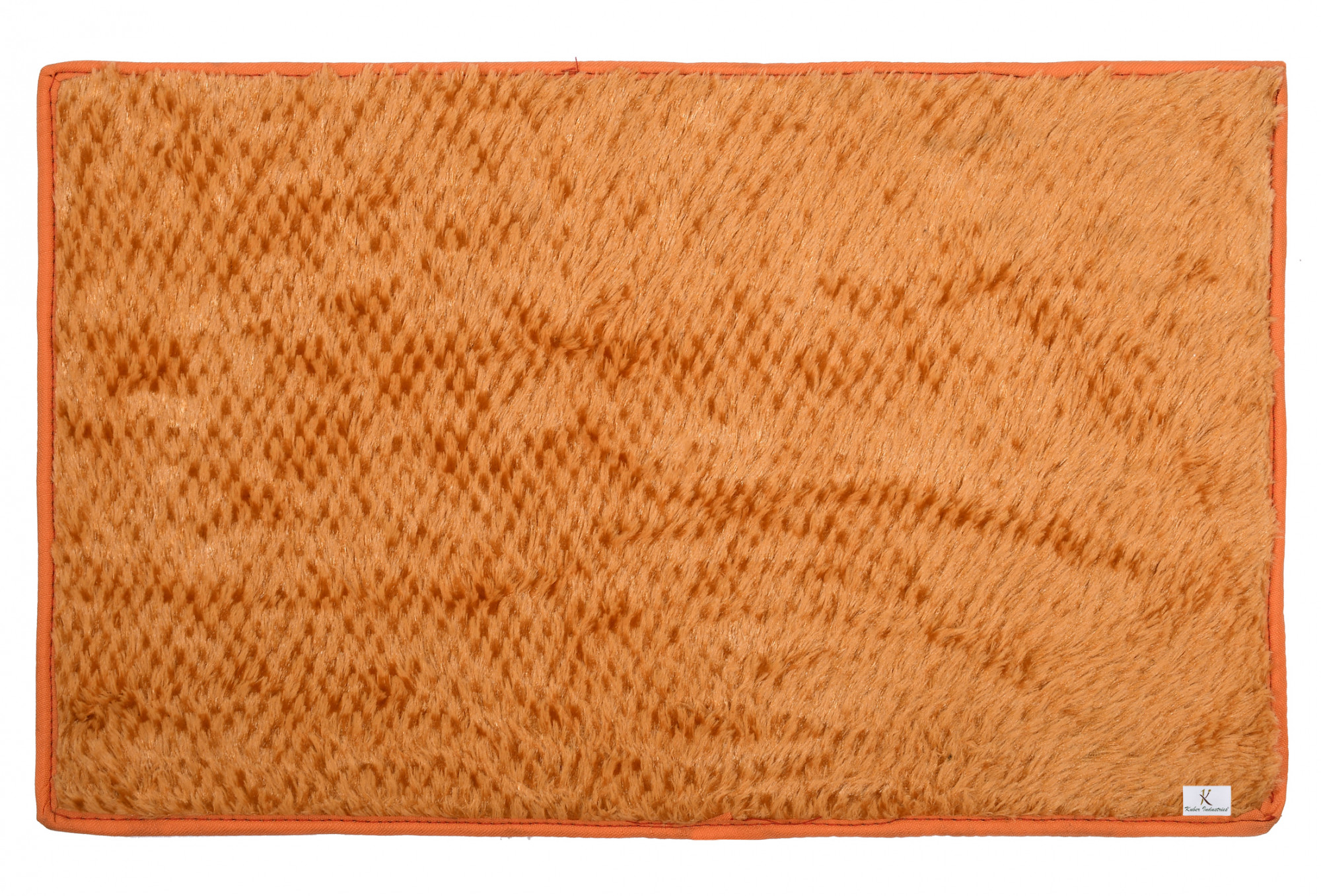 Kuber Industries Shaggy Durable Microfiber Anti-Skid Door Mat, Heavy Duty Doormat, Indoor Outdoor, Easy Clean, Waterproof, Low-Profile Mats for Entry, Patio, Garage (Set Of 3,Gold & Red & Purple)-33_S_KUBQMART11506