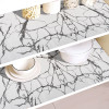 Shelf Liner | 3 MTR | Cabinet Shelf Liner | Kitchen Cabinets Protector Mat | Shelf Liner for Kitchen | Drawer Liner Mat | Shelf Liner for Drawers | Marble Print | Light Grey